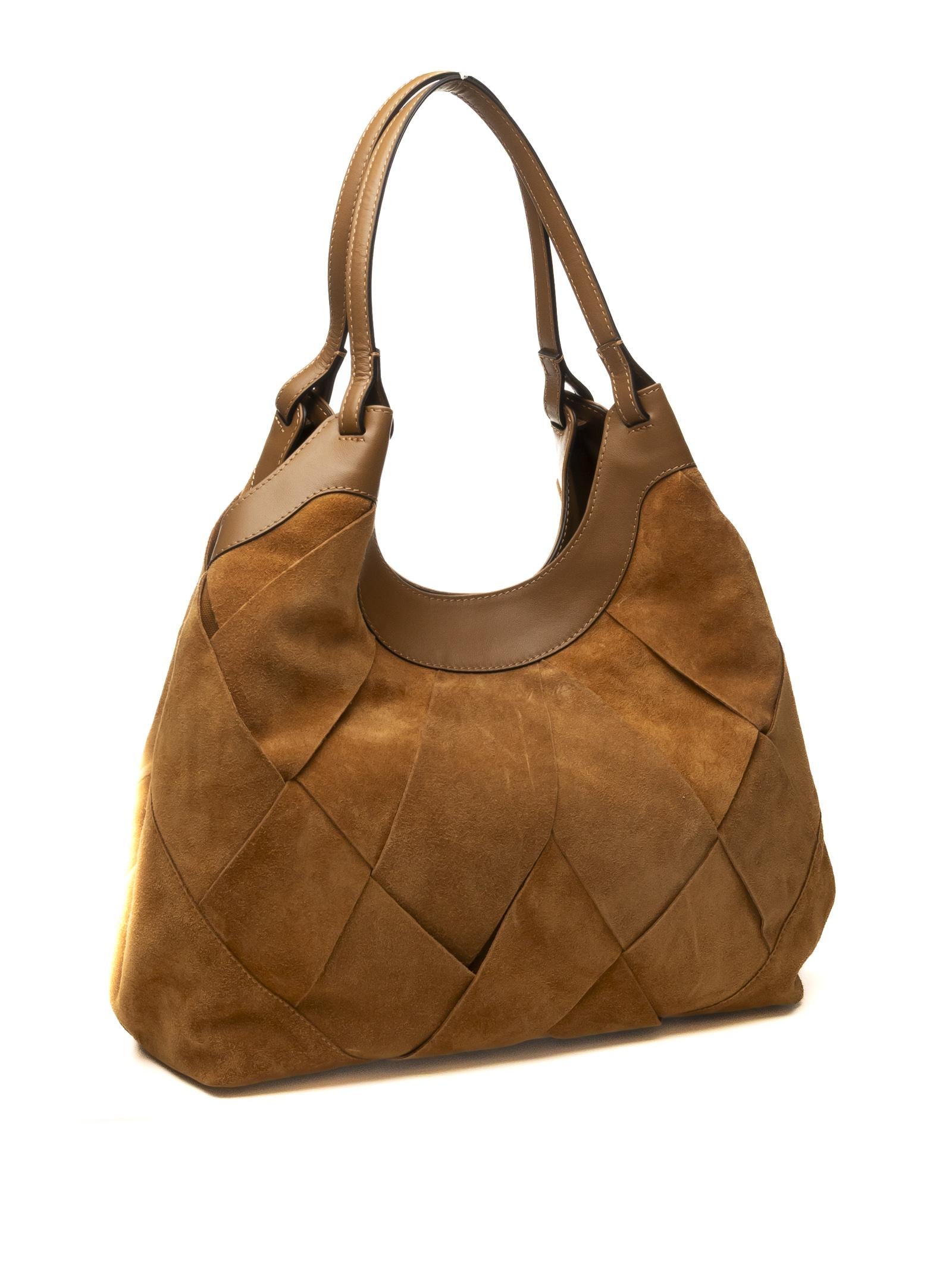 GIANNI CHIARINI borsa a spalla dua marrone 12350 DUA-1478