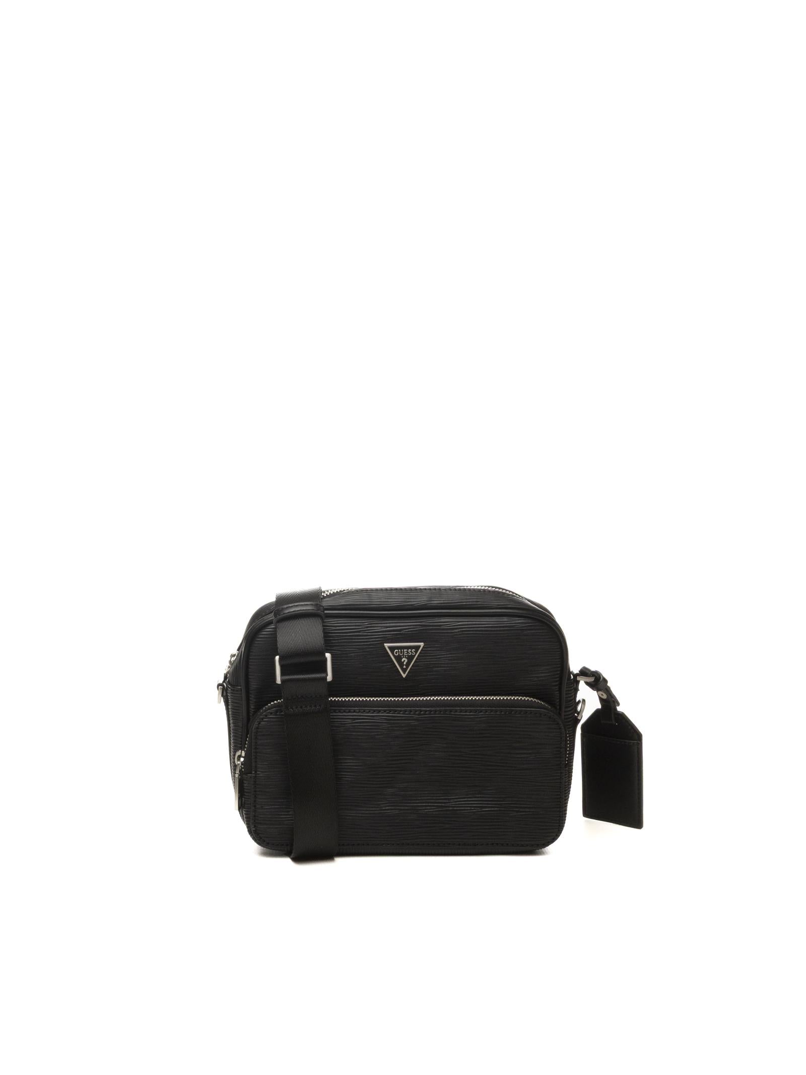 GUESS borsa a spalla milano nera HMMPW P6222 MILANO-BLACK