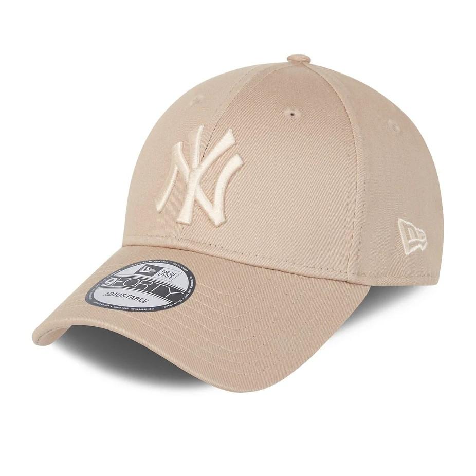 NEW ERA cappello new york yankees beige 60244714 9FORTY-BEI/WHT