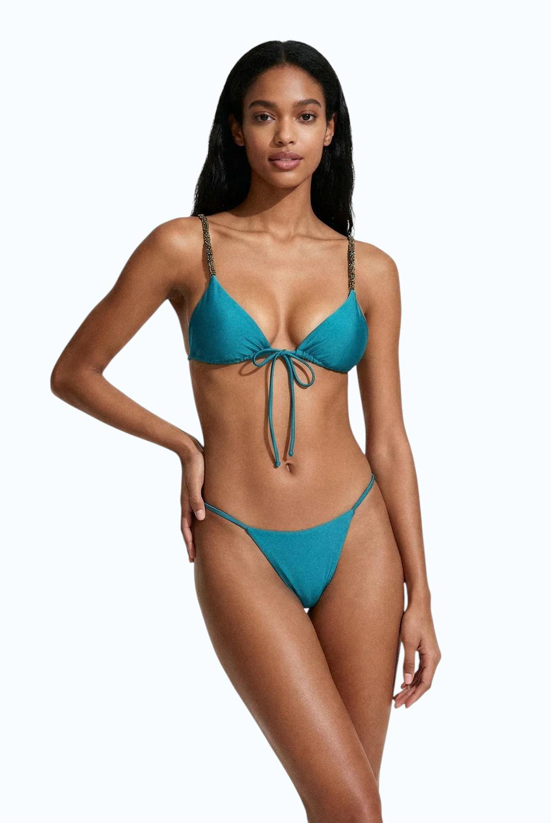 ME FUI bikini triangolo petrolio SW0120PT BIKINI-PETROLIO