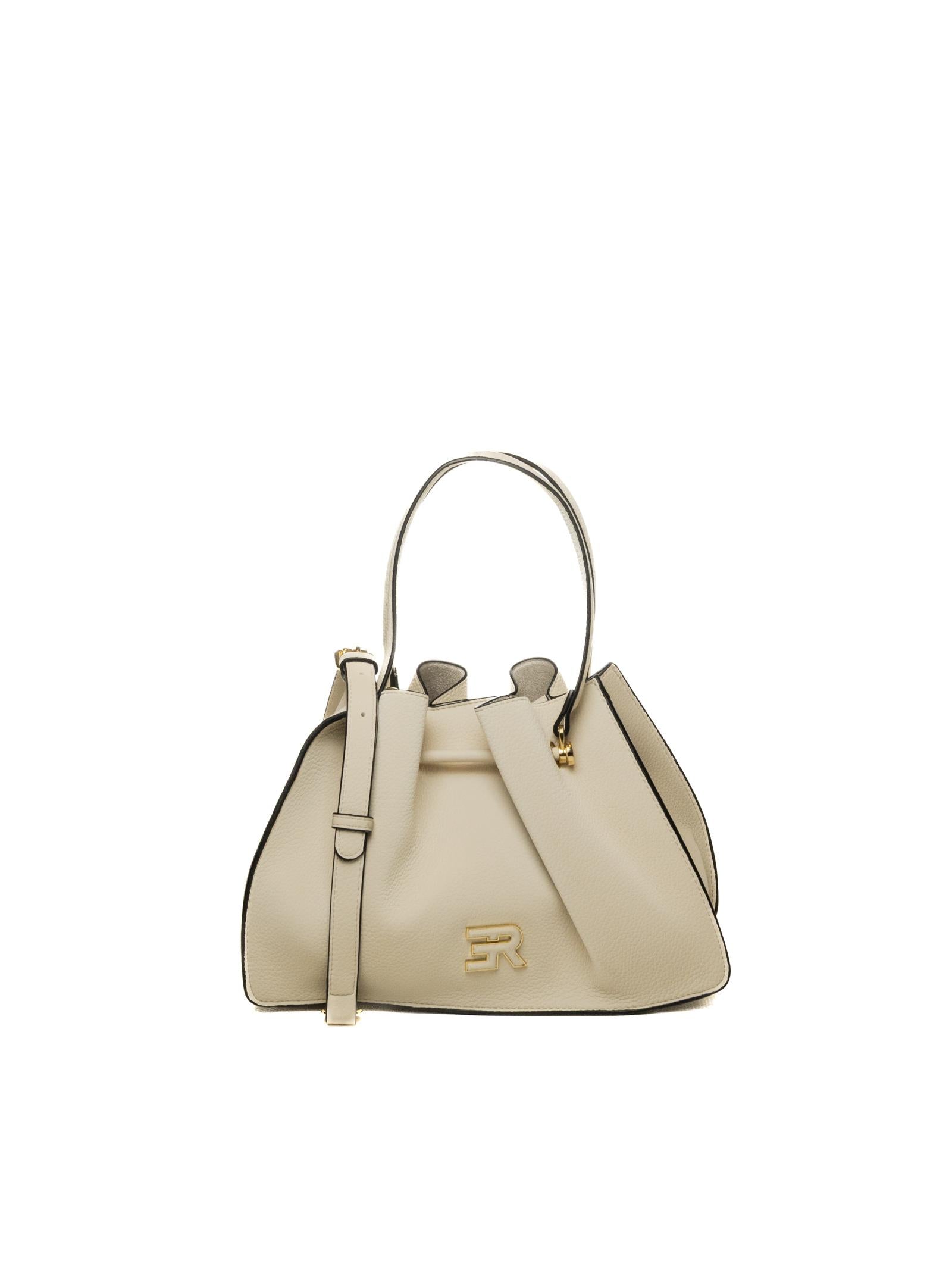 ERMANNO SCERVINO borsa a mano anora avorio 2133 ANORA-381