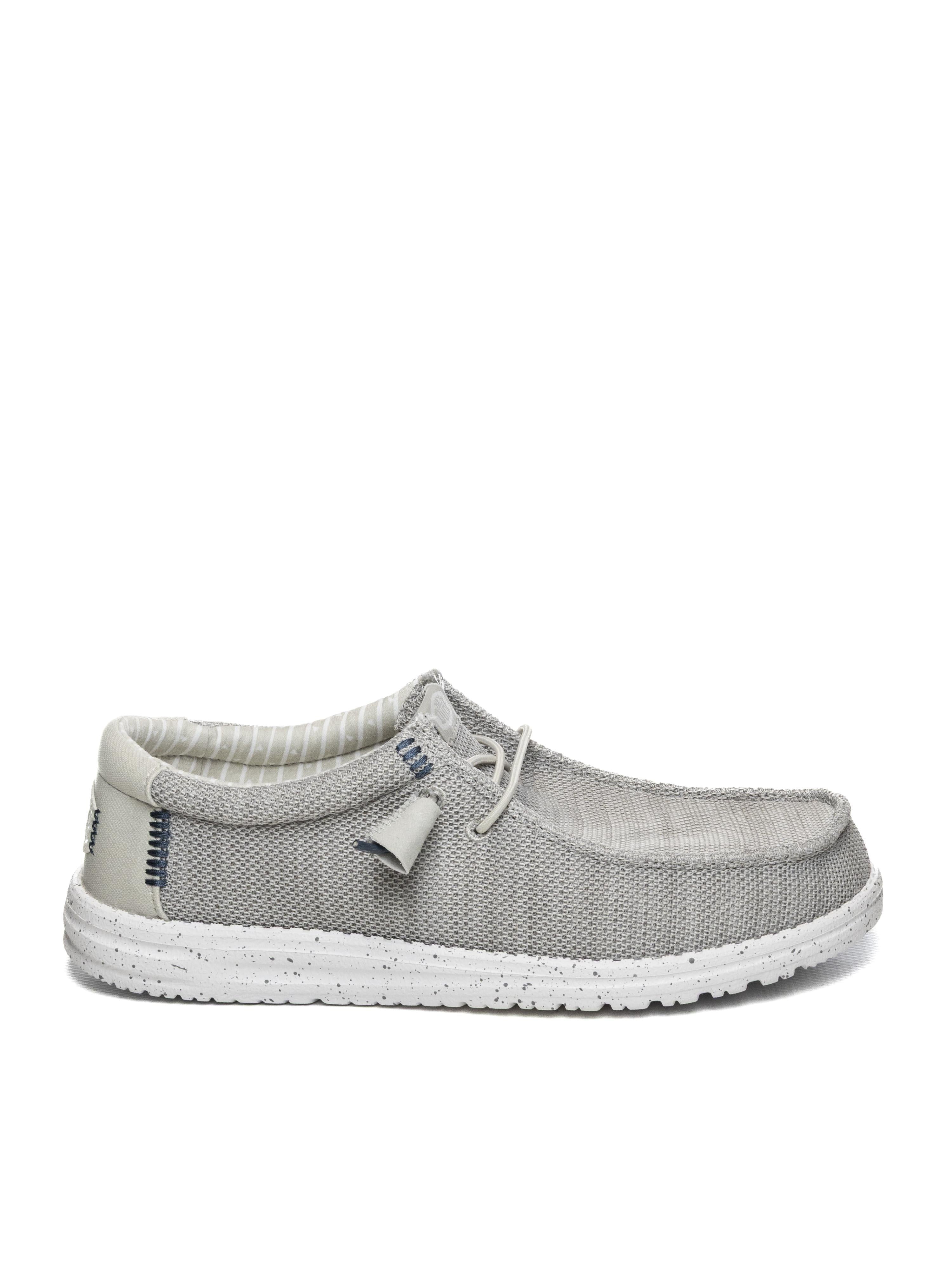 HEY DUDE Slip on wally stretch sox grigio 41898 WALLY STRETCH SOX-1SZ