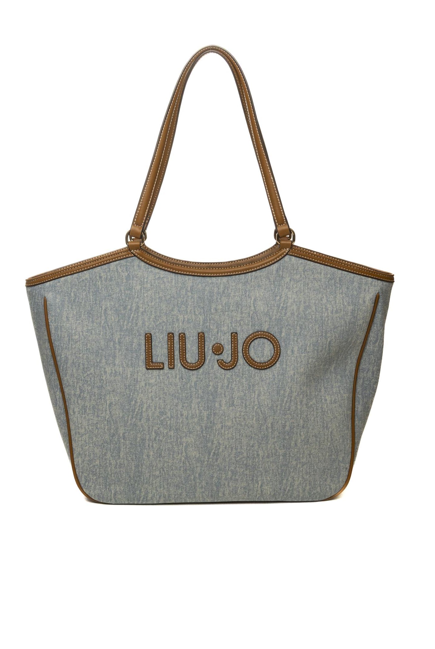 LIU JO borsa a spalla aferielle denim AA6208T377A FERIELLE-74015