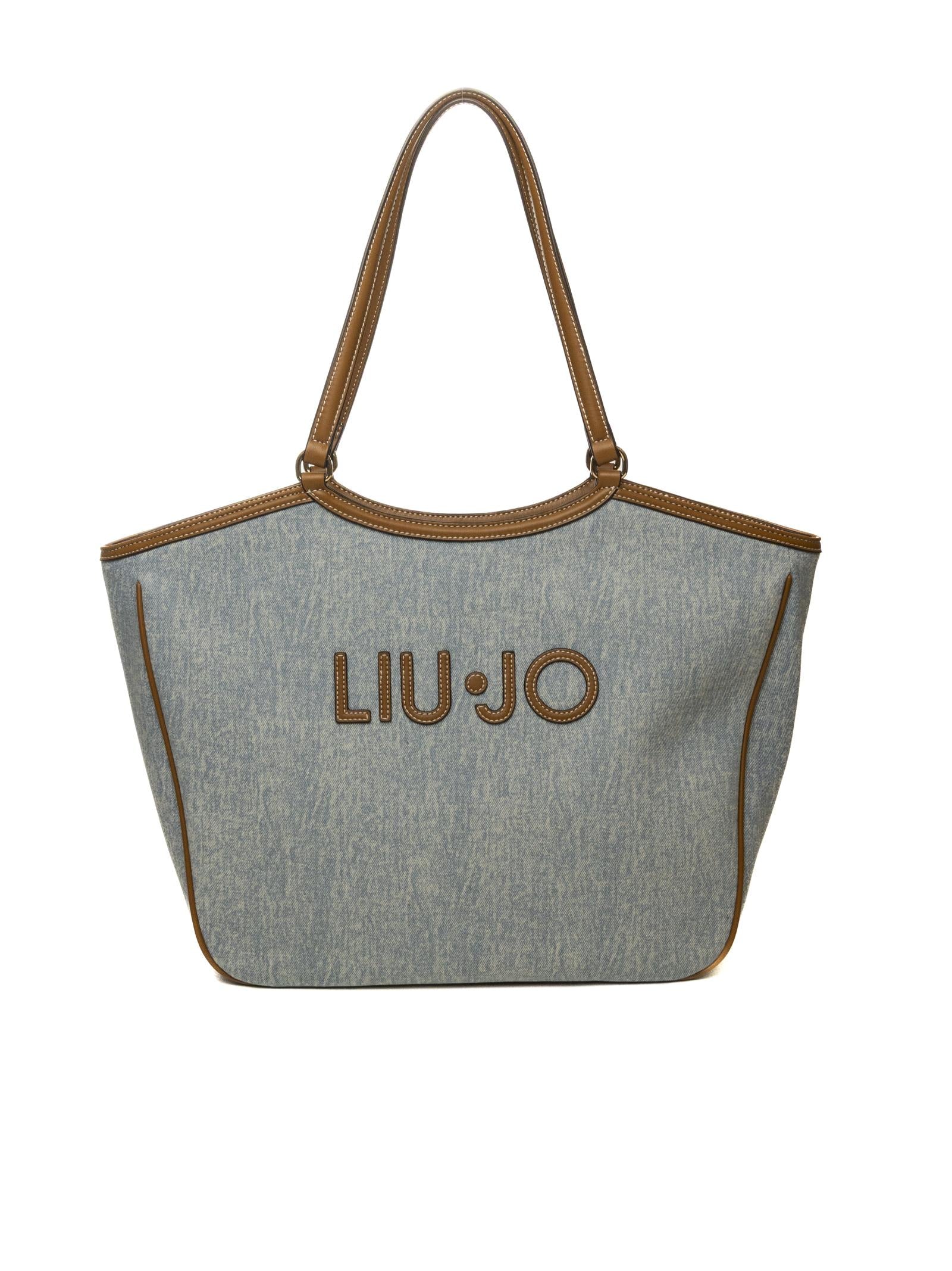 LIU JO borsa a spalla aferielle denim AA6208T377A FERIELLE-74015