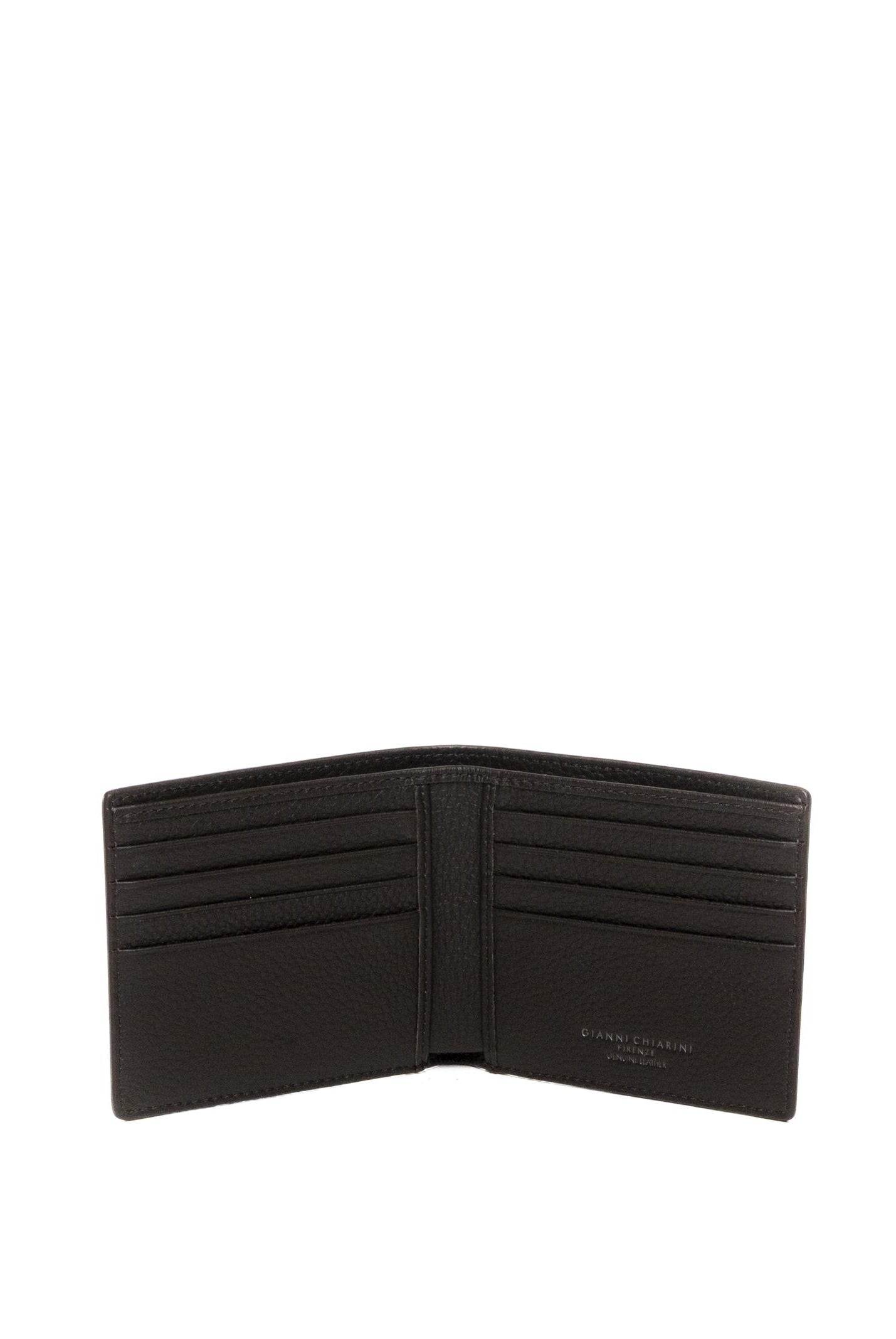 GIANNI CHIARINI Portafogli pelle moro<BR/> 18293 GRNCRV-13792