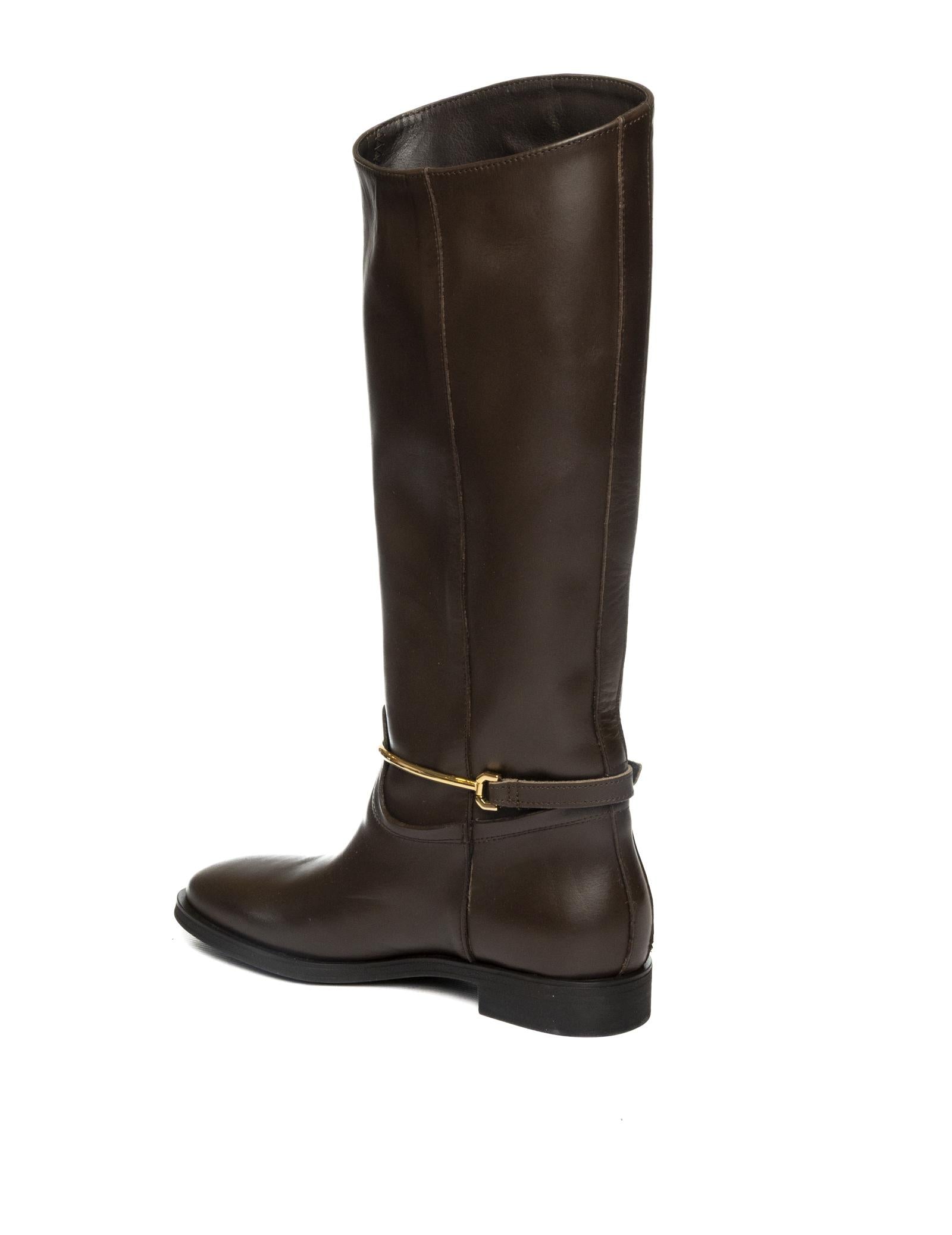 THE ICONA Stivale pelle moro EMMA65 VIT-MORO
