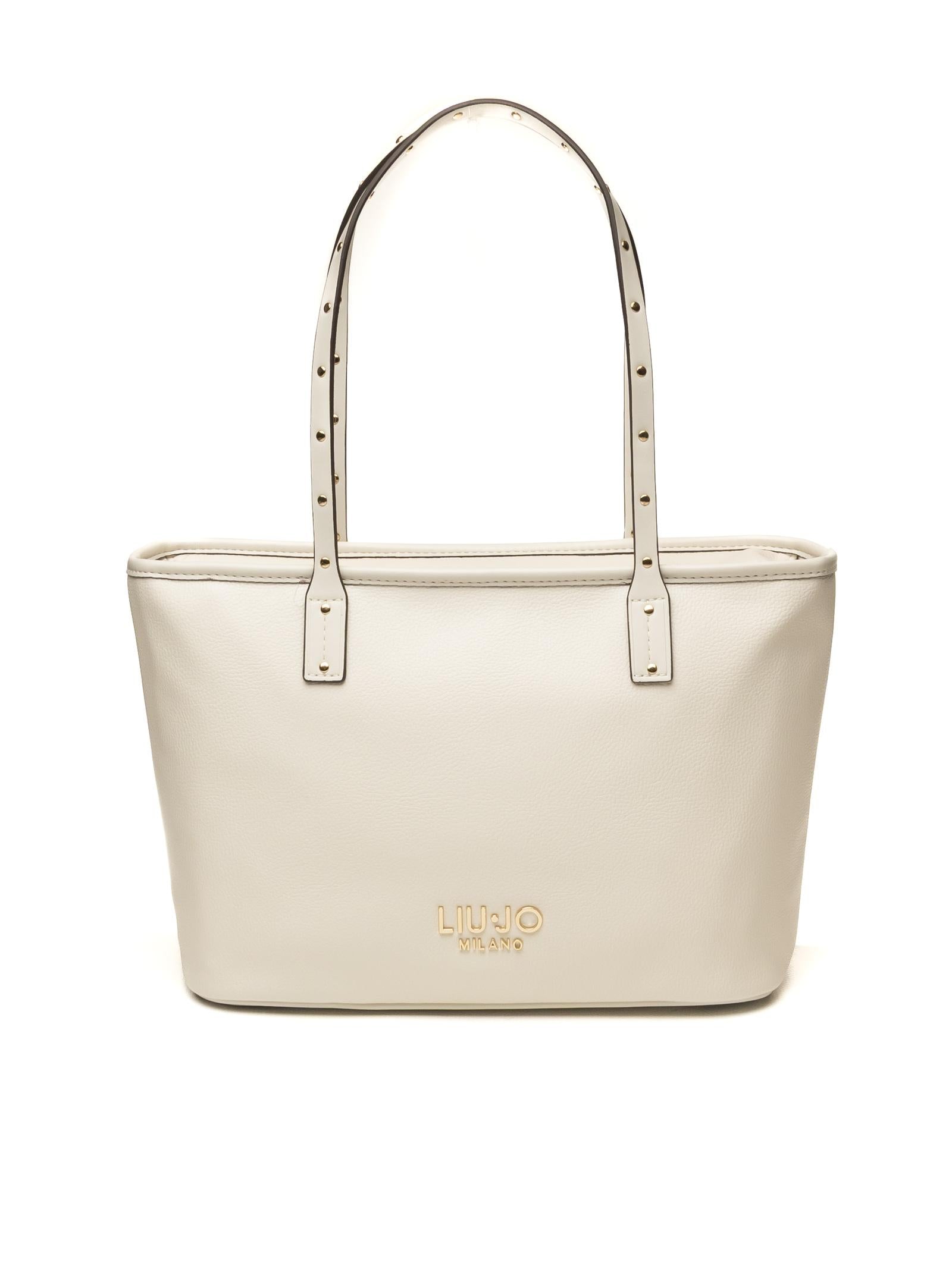 LIU JO borsa a spalla eudim crema AA6071E1012 EUDIM-X0459