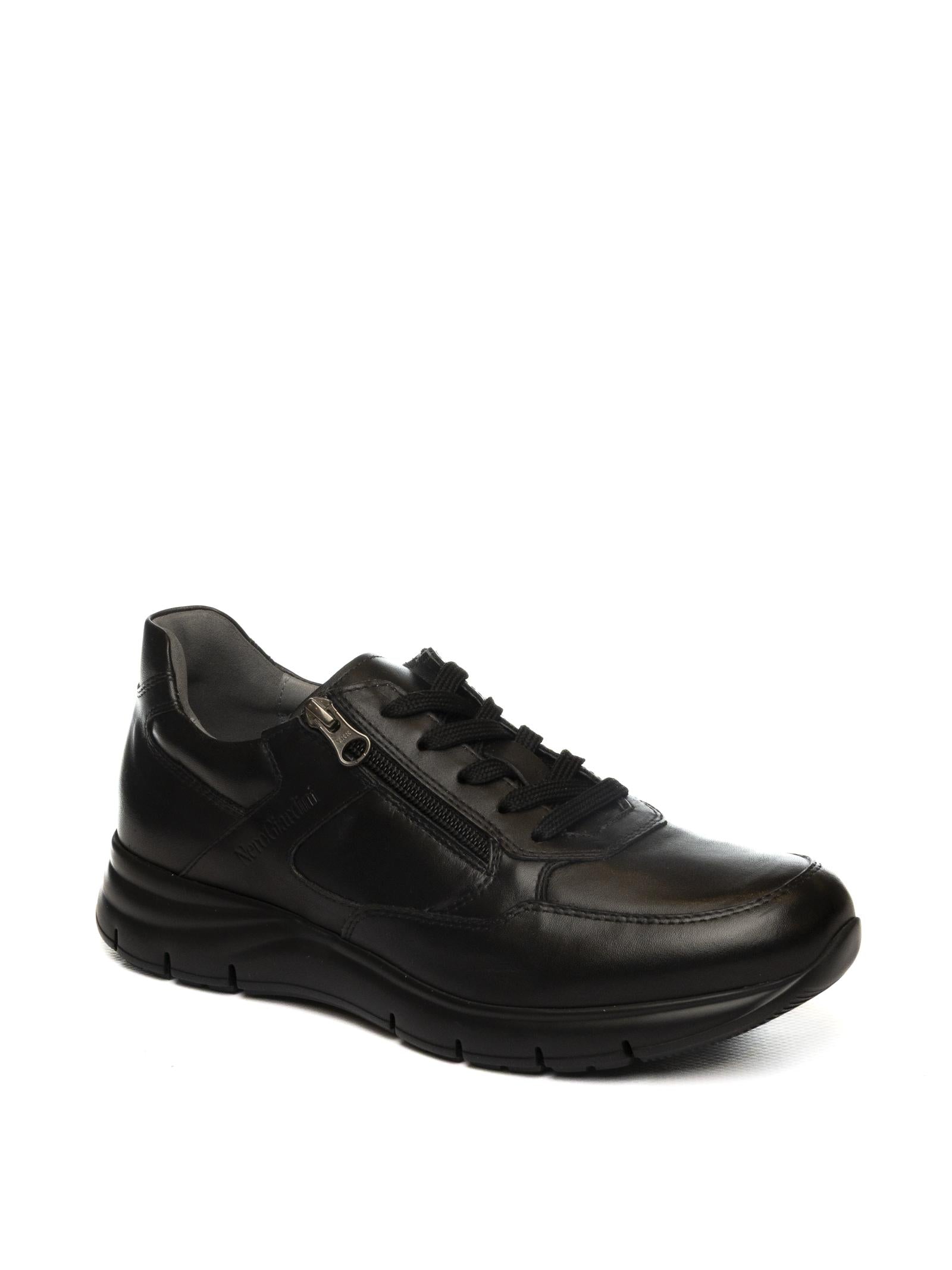 NERO GIARDINI Sneaker pelle nero 102153 VIENNA-NERO