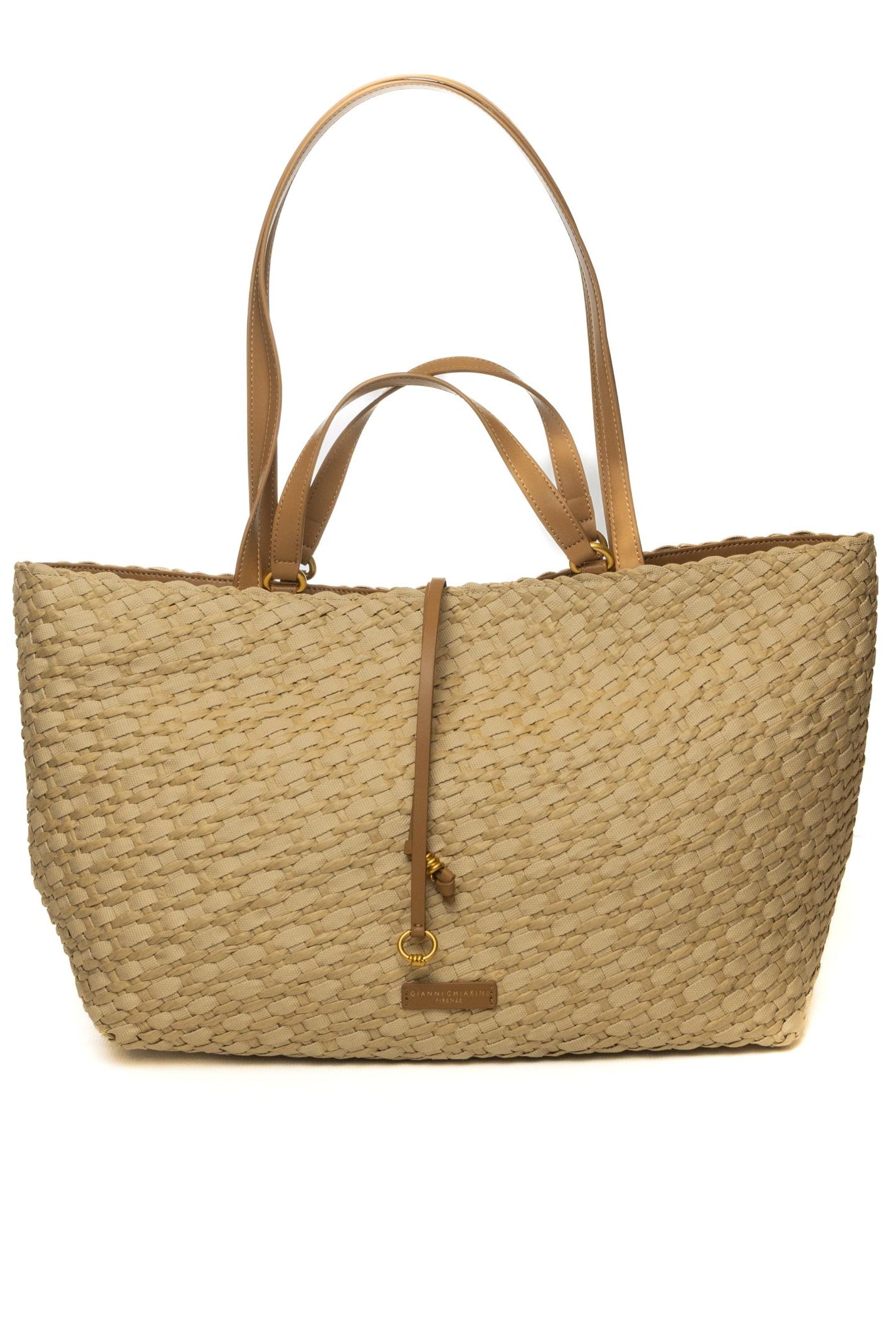 GIANNI CHIARINI borsa a spalla mercy beige 11767 MERCY-064
