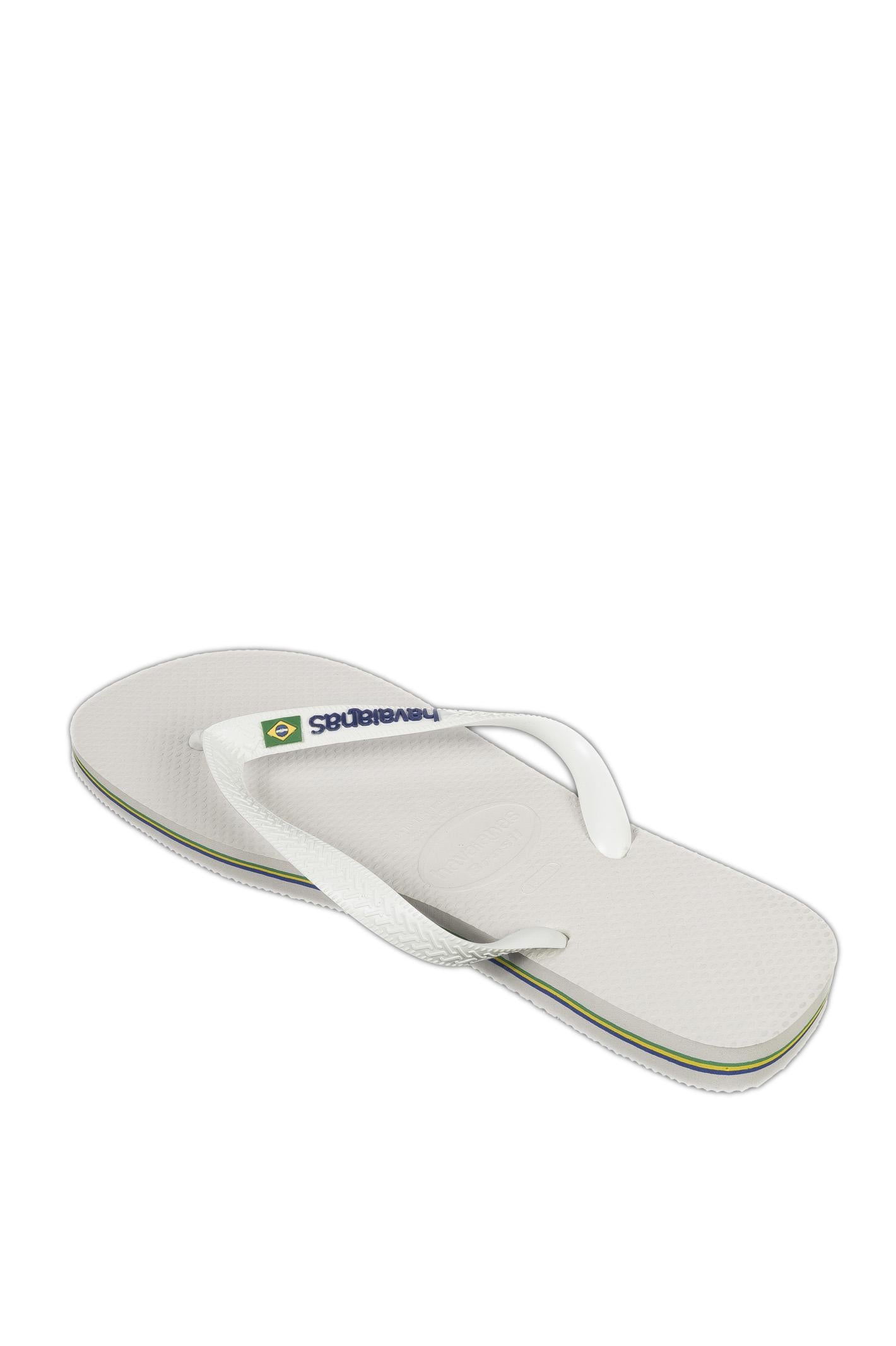 HAVAIANAS sandalo brasil logo bianco<BR/> 4110850 BRASIL LOGO-0001