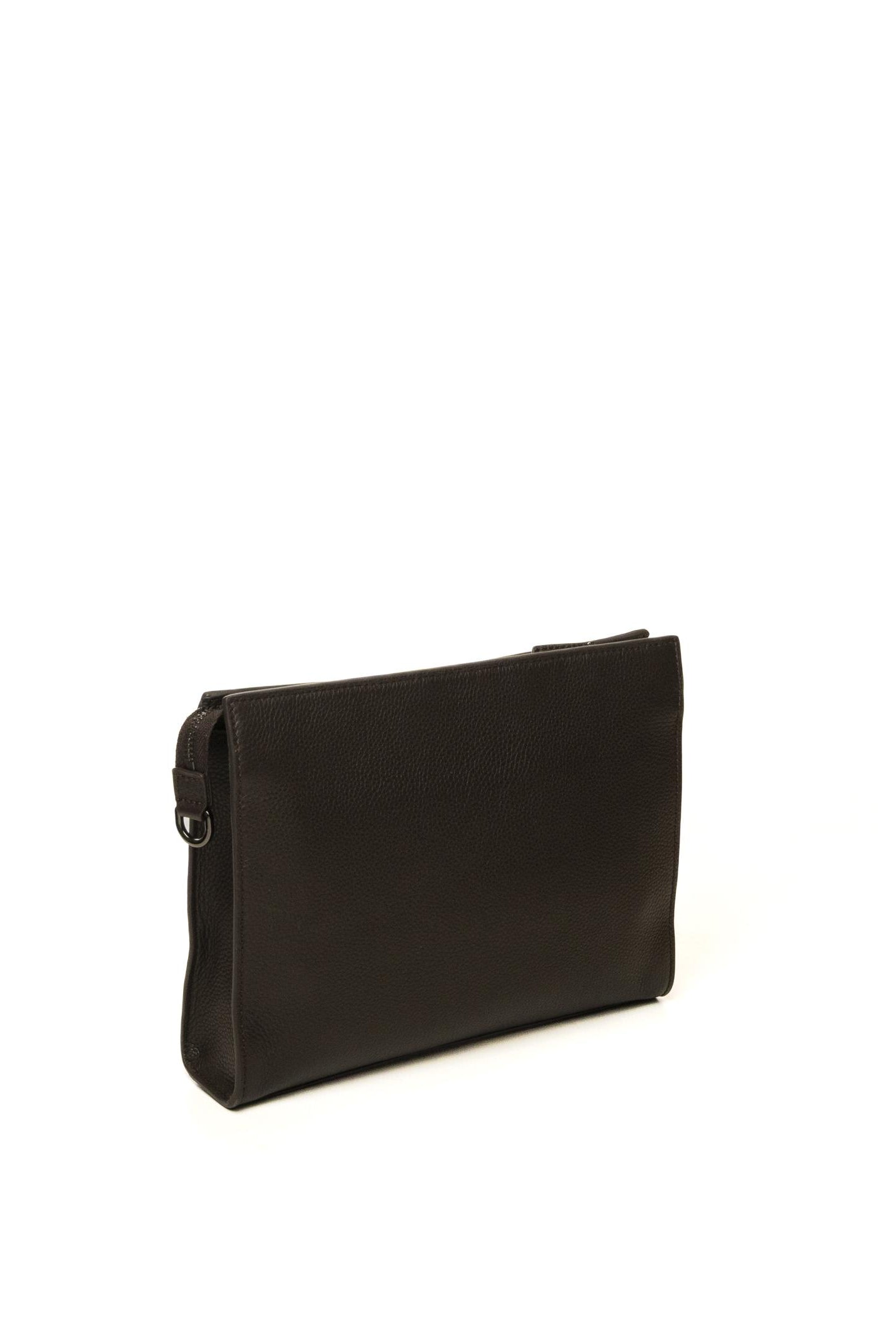 GIANNI CHIARINI borsa a mano pelle testa di moro 18195 GRNCRV-13792