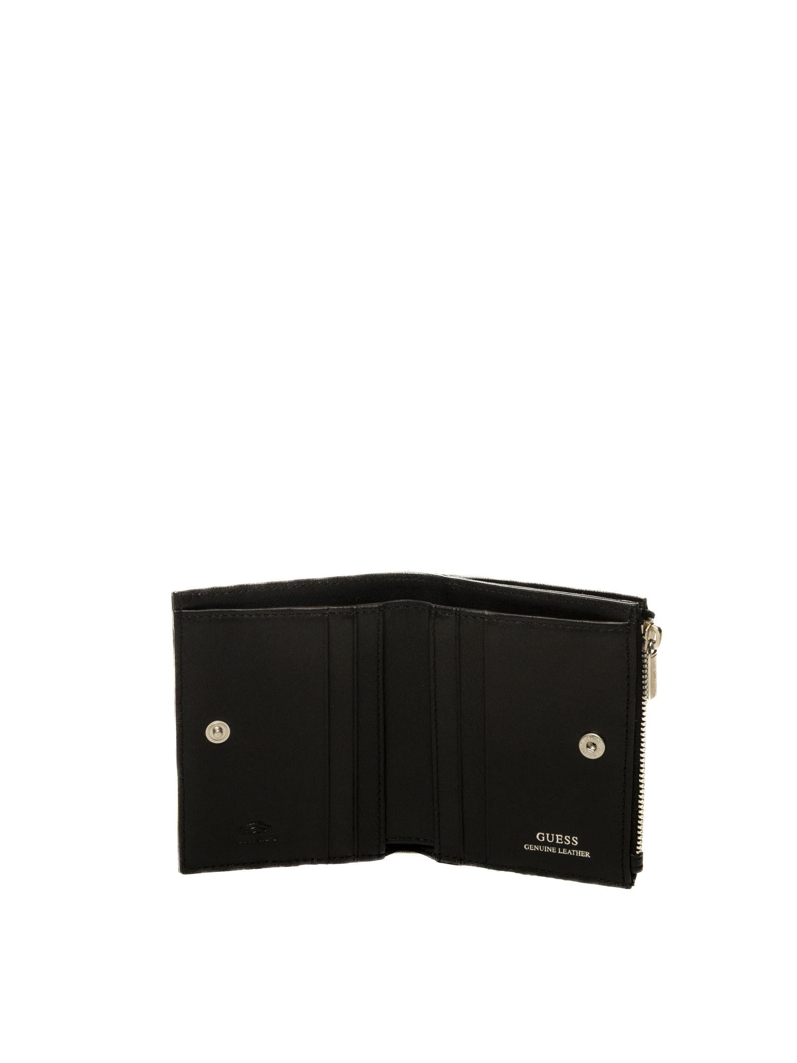 GUESS portafoglio monaco nero SMMOGR LEA03 MONACO-BLACK