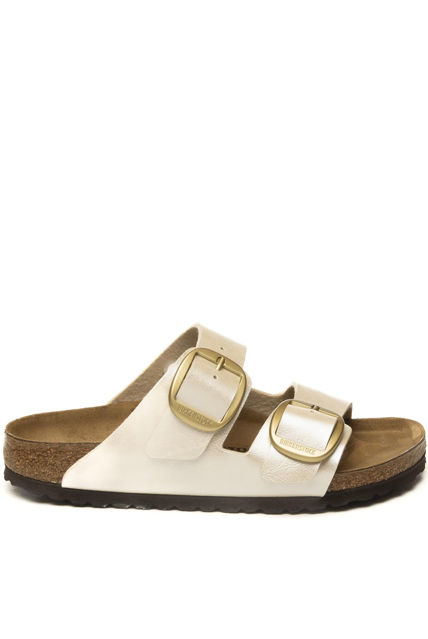 BIRKENSTOCK Arizona big buckle laminato pearl white ARIZONA BIG BUCKLE 1020021-PEARL WHITE