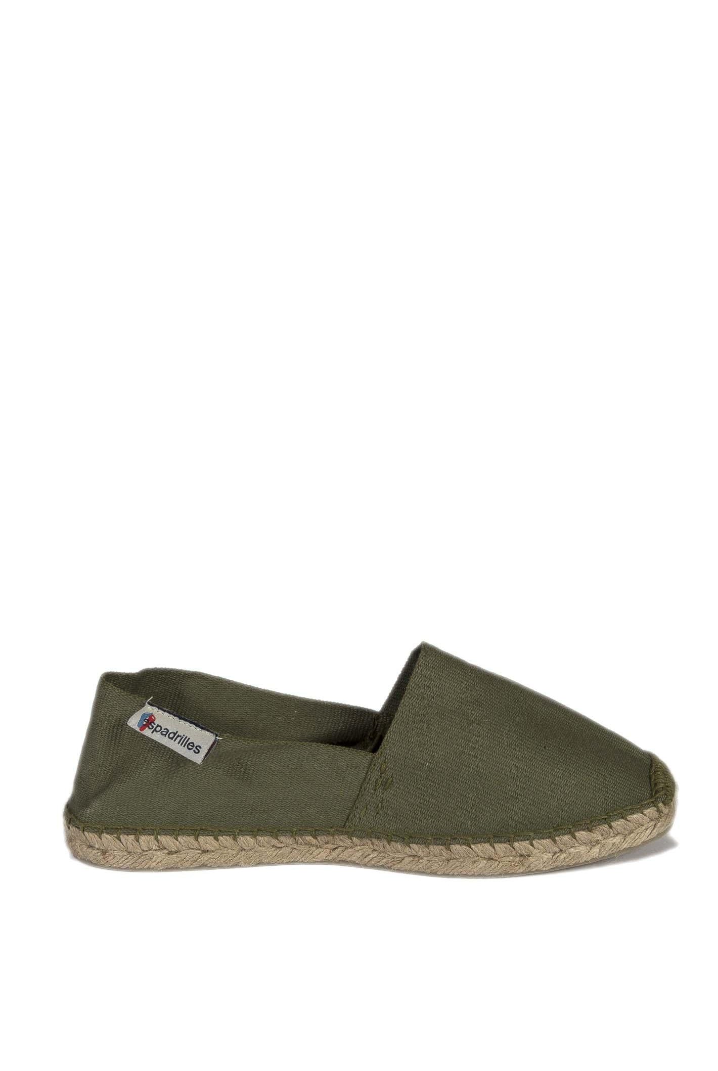ESPADRILLES Espadrilles alpargata verde ALPARGATA LONA-KAKI