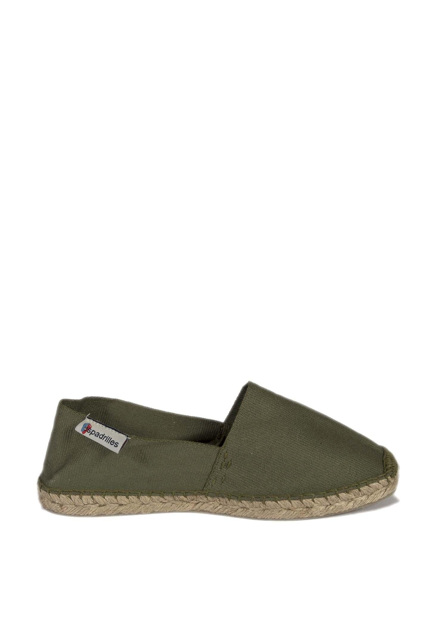 ESPADRILLES Espadrilles alpargata verde ALPARGATA LONA-KAKI