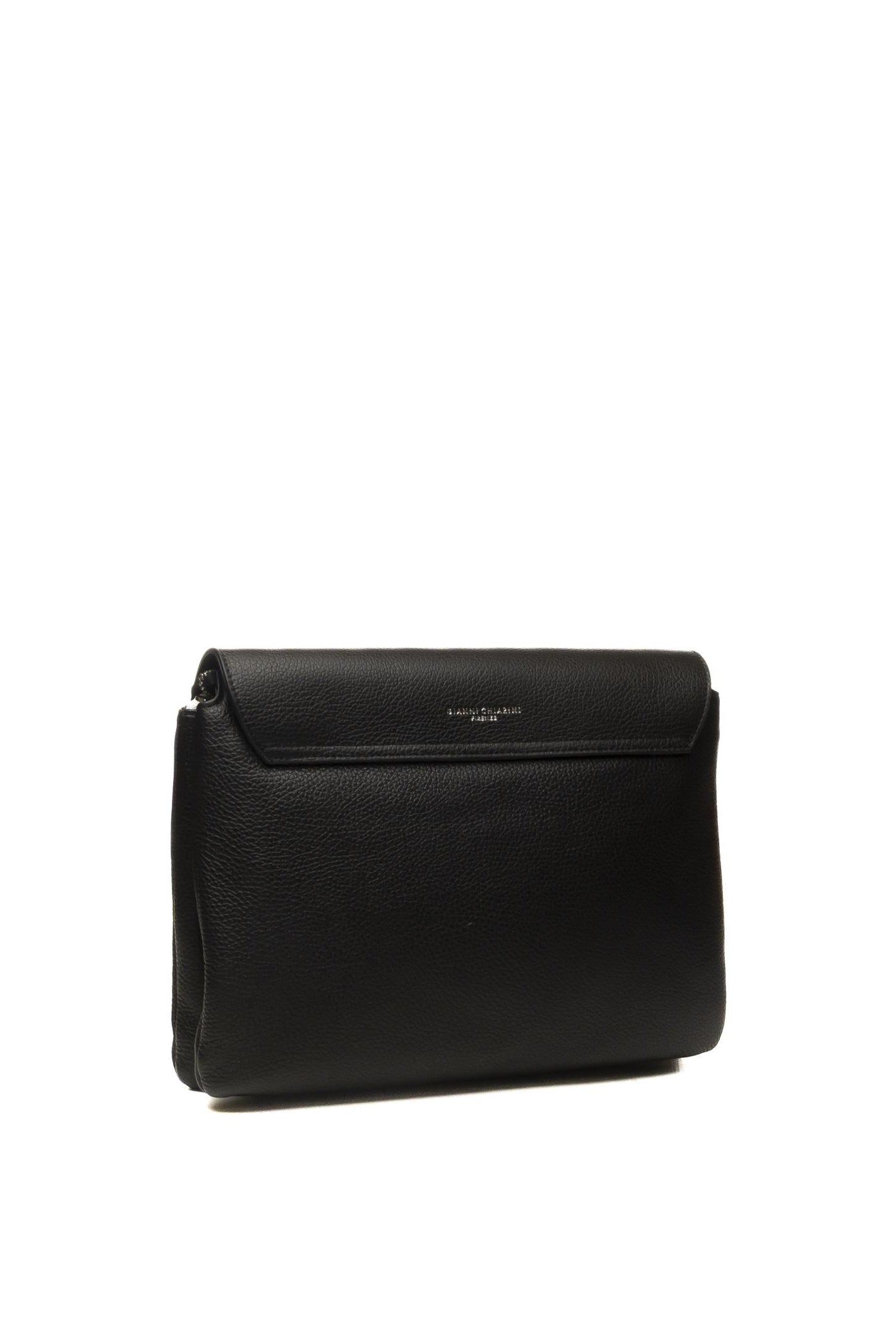 GIANNI CHIARINI borsa a spalla three nera 12305 THREE-001