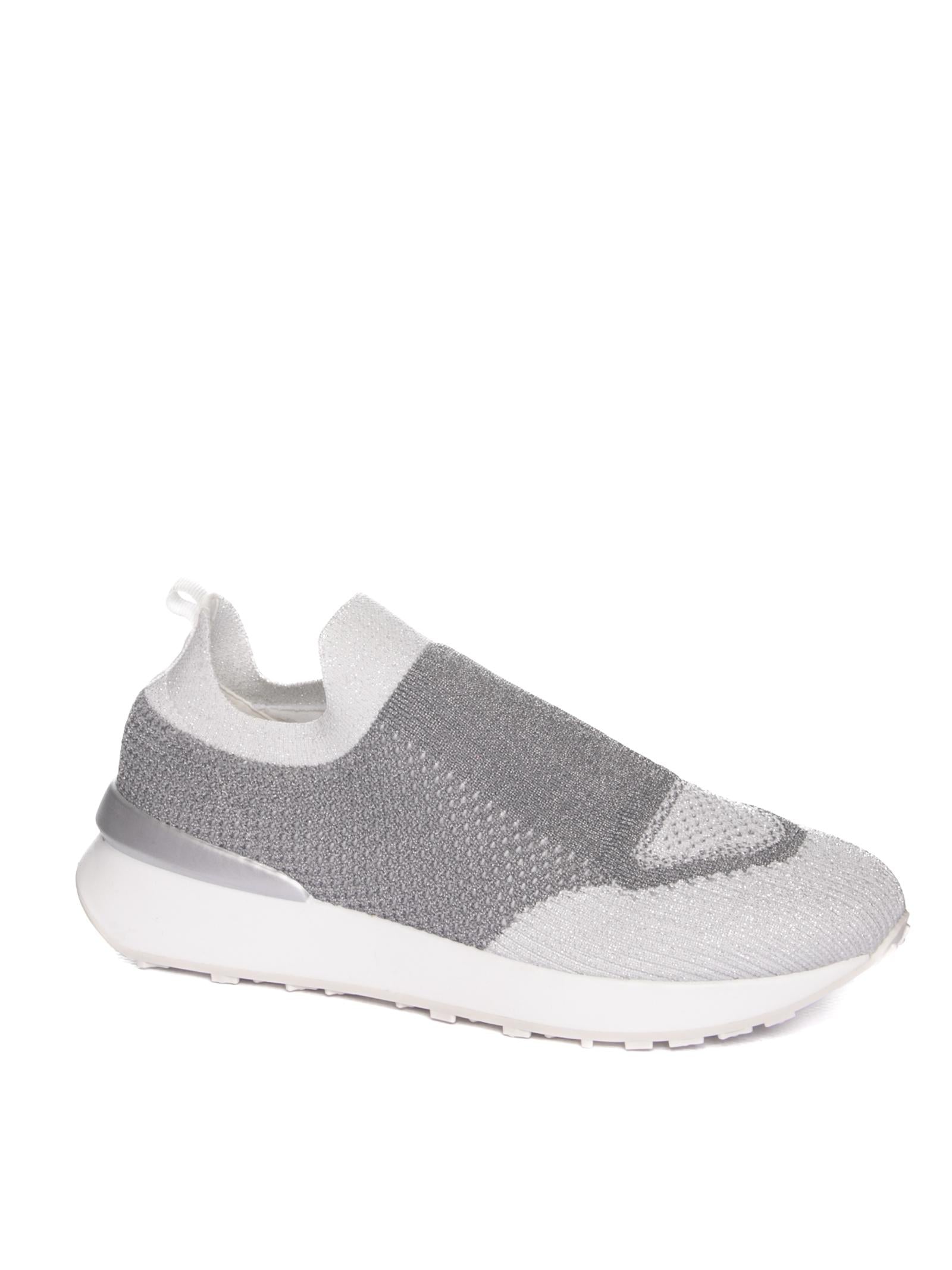 UMA PARKER NEW YORK Sneaker mesh argento 020124 TESS-SILVER