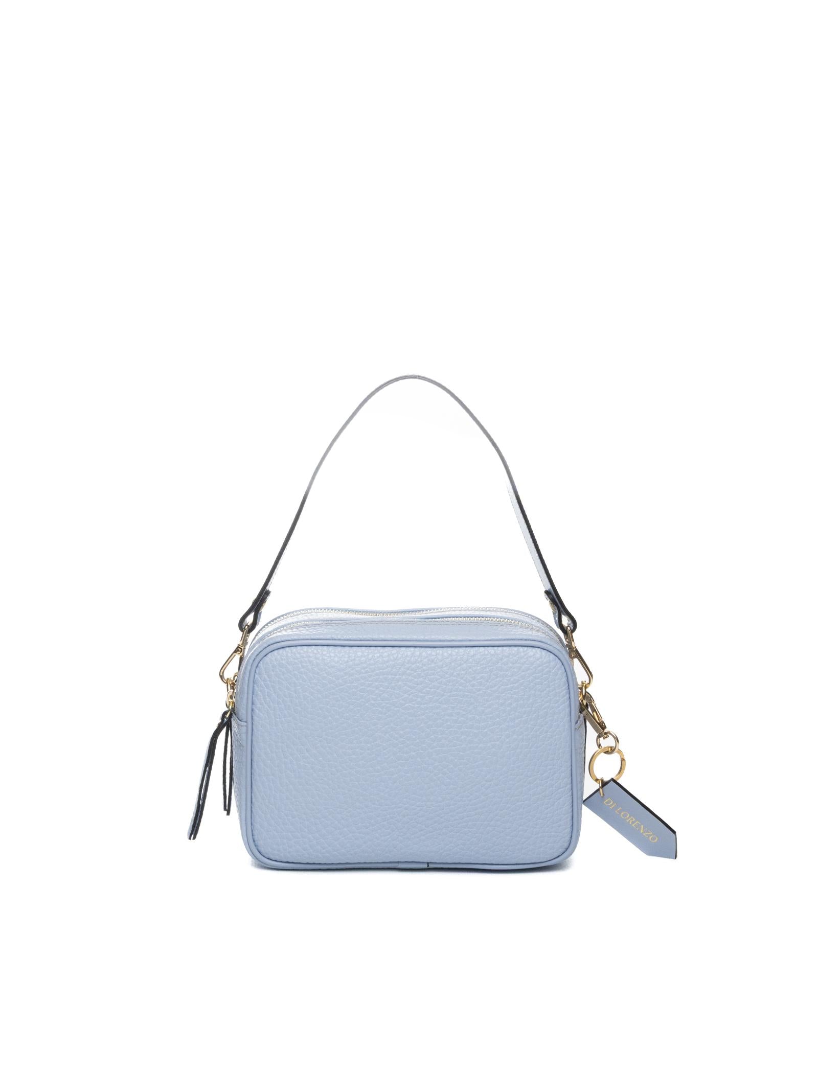 DI LORENZO borsa a spalla viviana celeste VIVIANA CERVO-CELESTE
