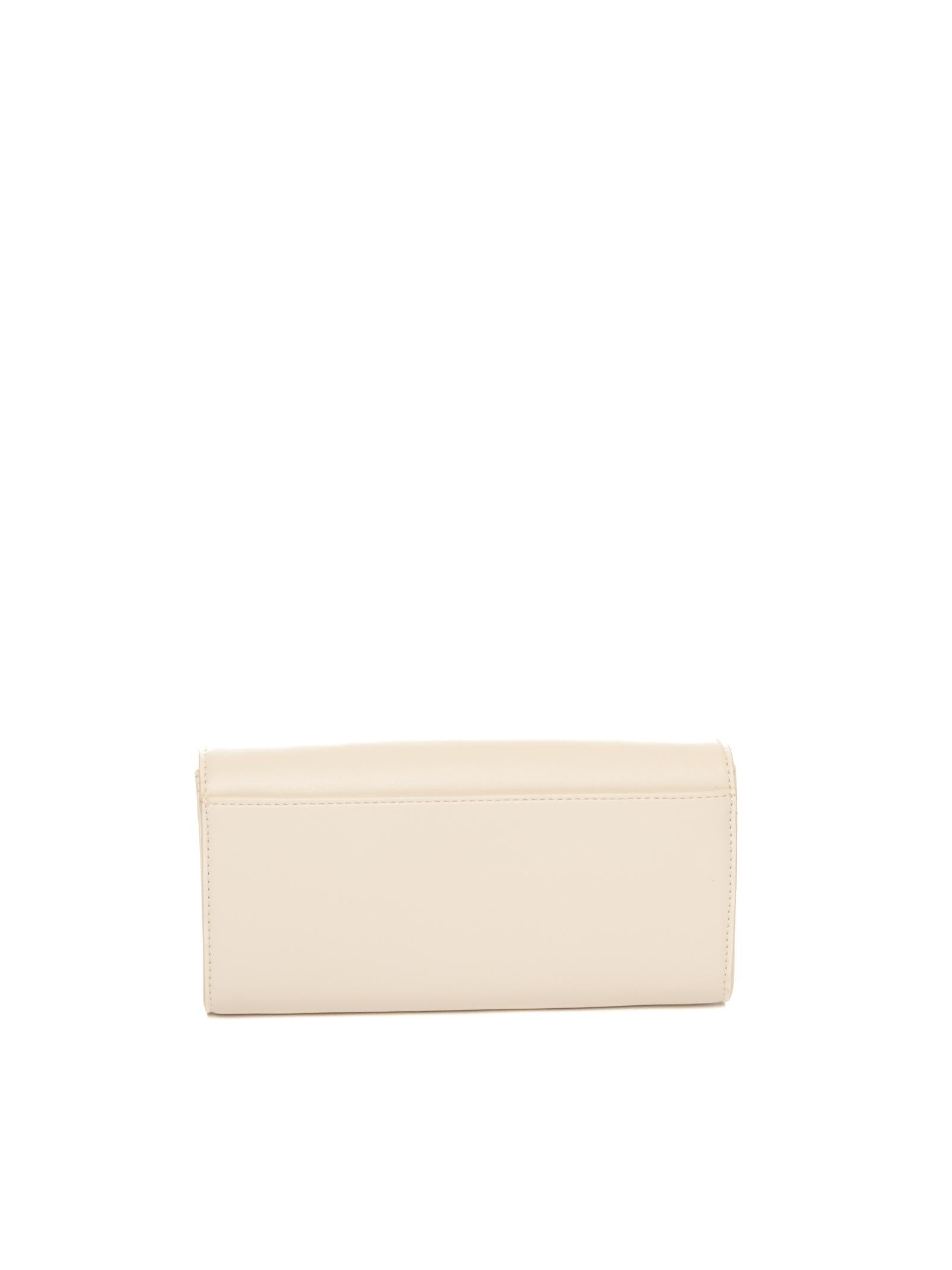LIU JO portafoglio grande logo crema AA5214E0015 BIFOLD-X0459