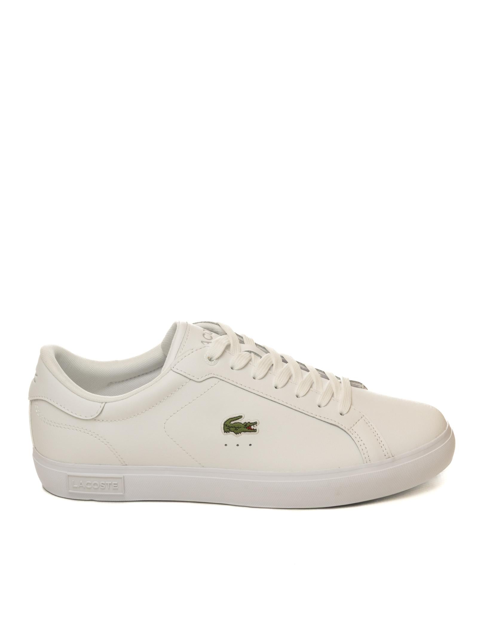 LACOSTE Sneaker power court bianco E03342 POWER COURT-21G