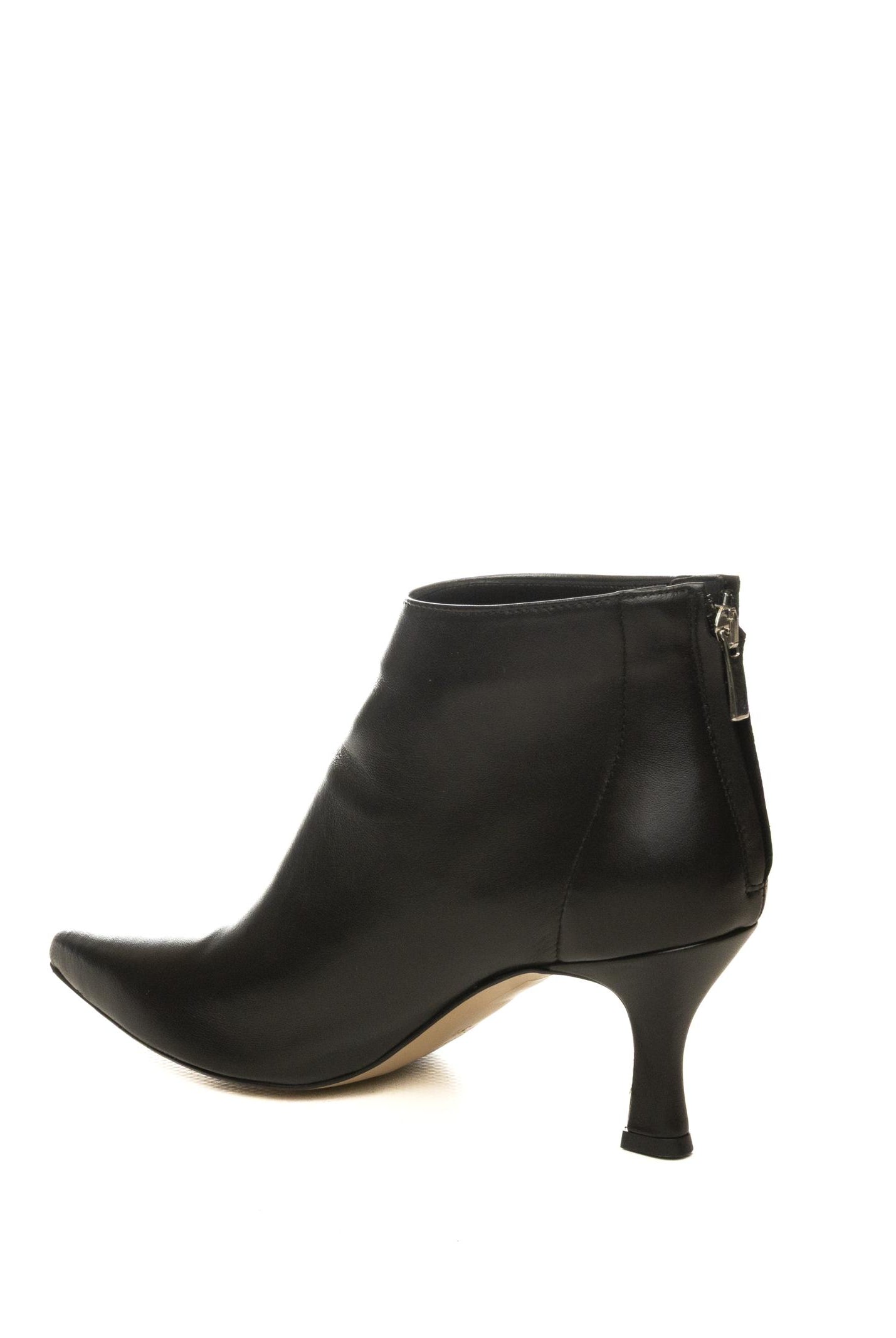 GISEL MOIRE Tronchetto pelle nero MARILYN NAPPA-NERO