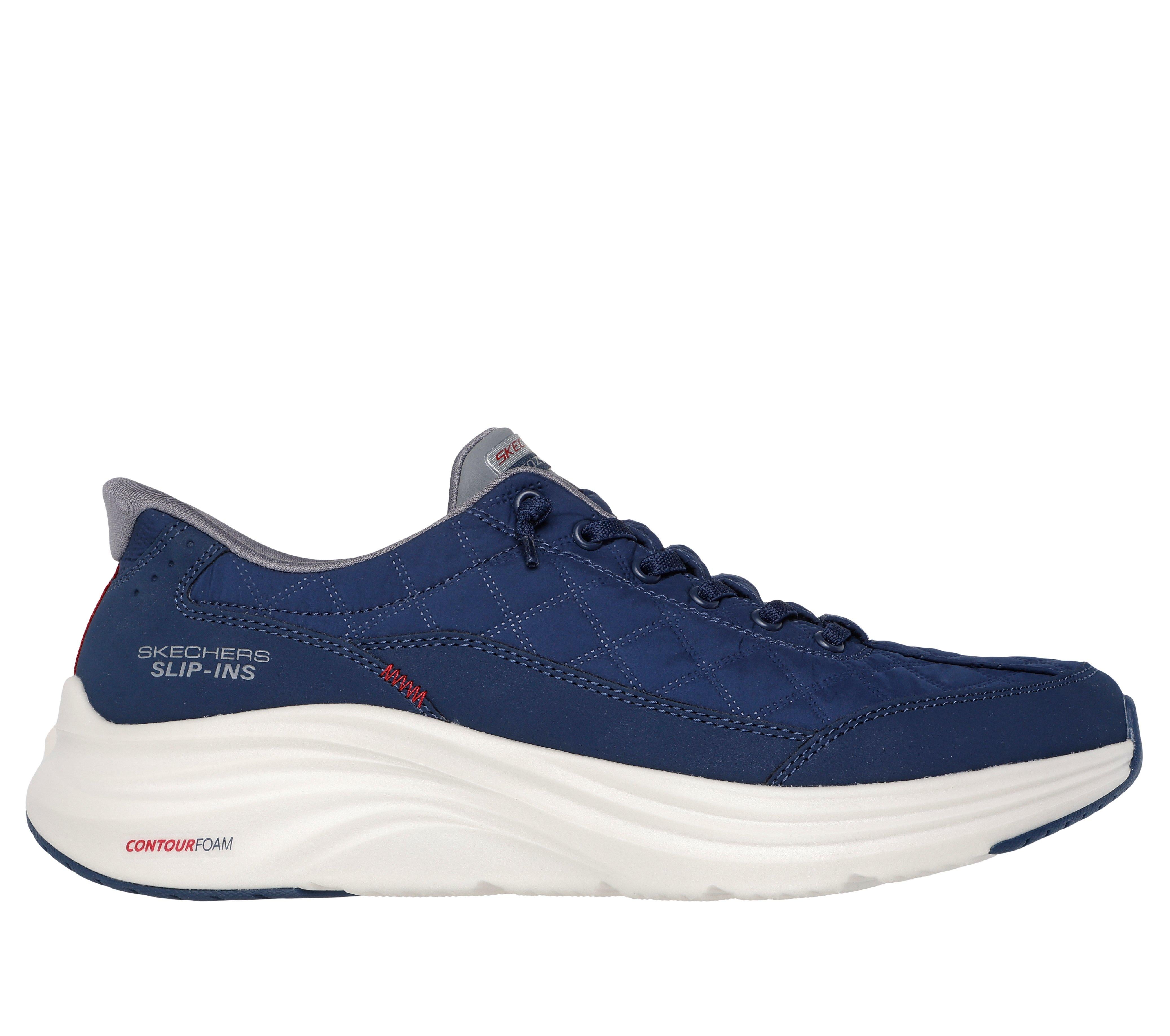 SKECHERS Sneaker contour foam slip ins blu 232619 CONTOUR FOAM-NVGY
