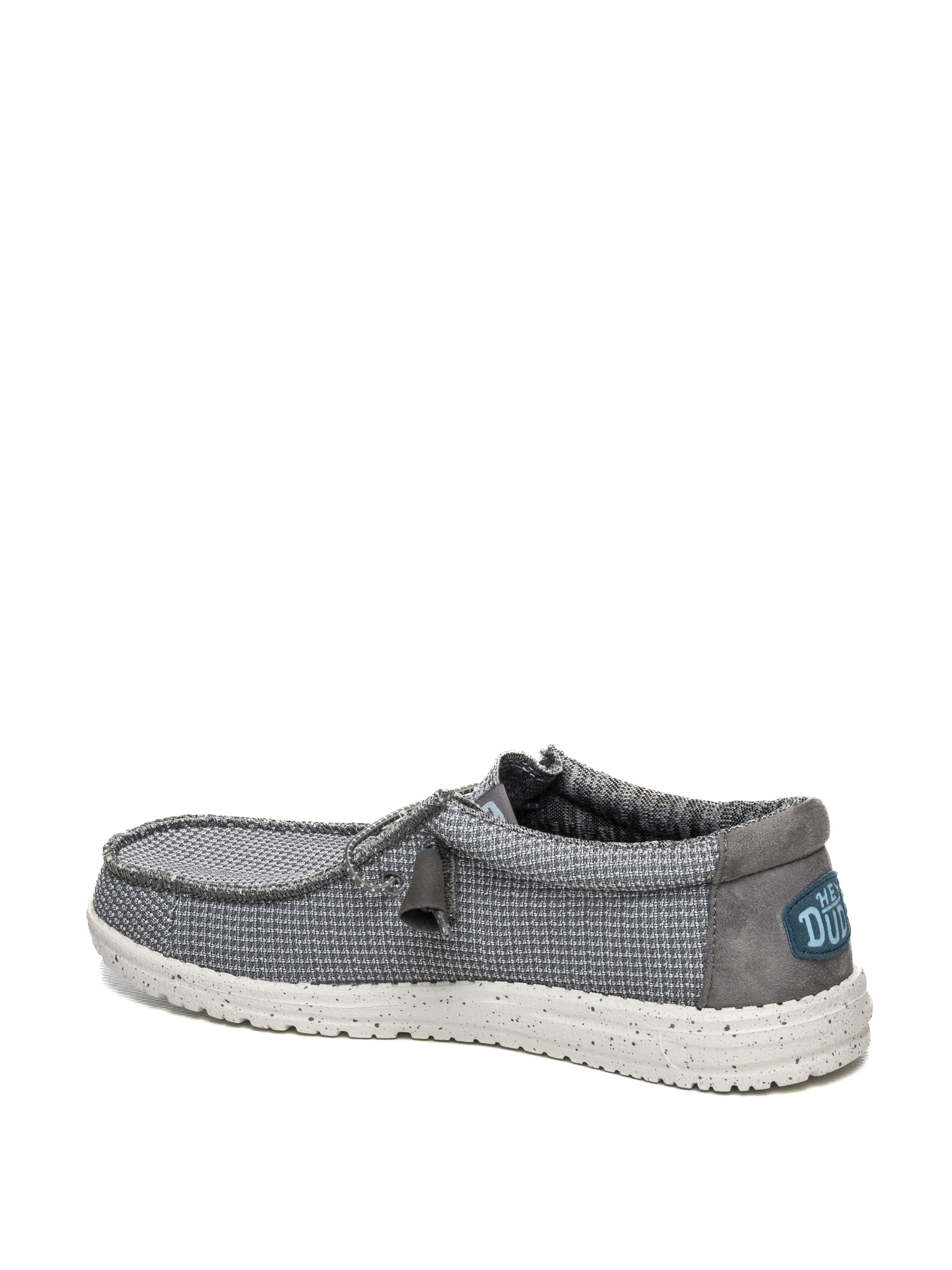 HEY DUDE Slip on wally sport mesh grey 40403 WALLY SPORT MESH-30