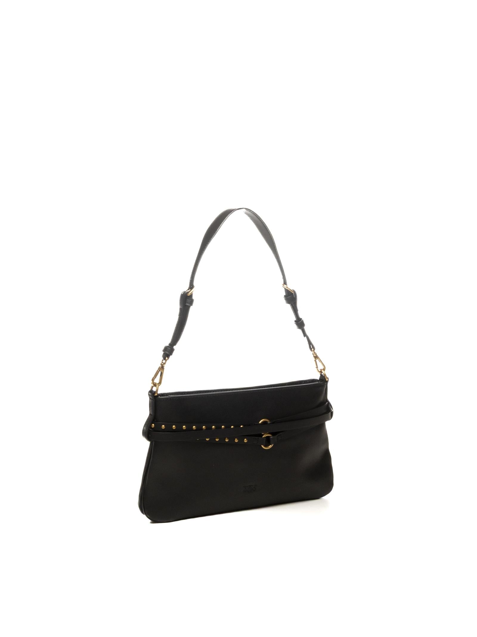 PINKO borsa a spalla belt bag mini nero/oro 106177-A0QO BELT BAGMINI-Z99Q