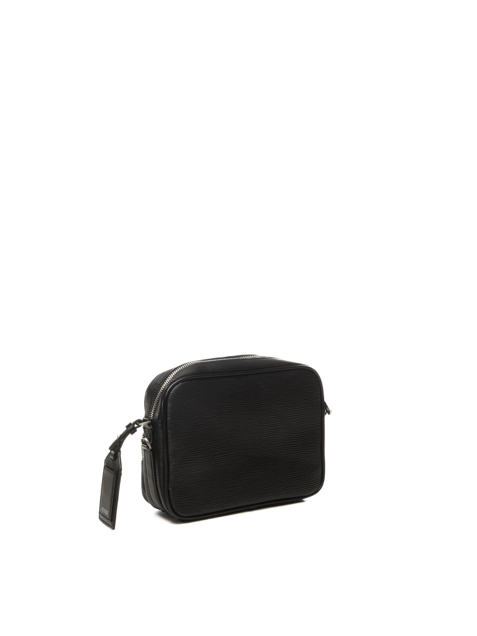 GUESS borsa a spalla milano nera HMMPW P6222 MILANO-BLACK
