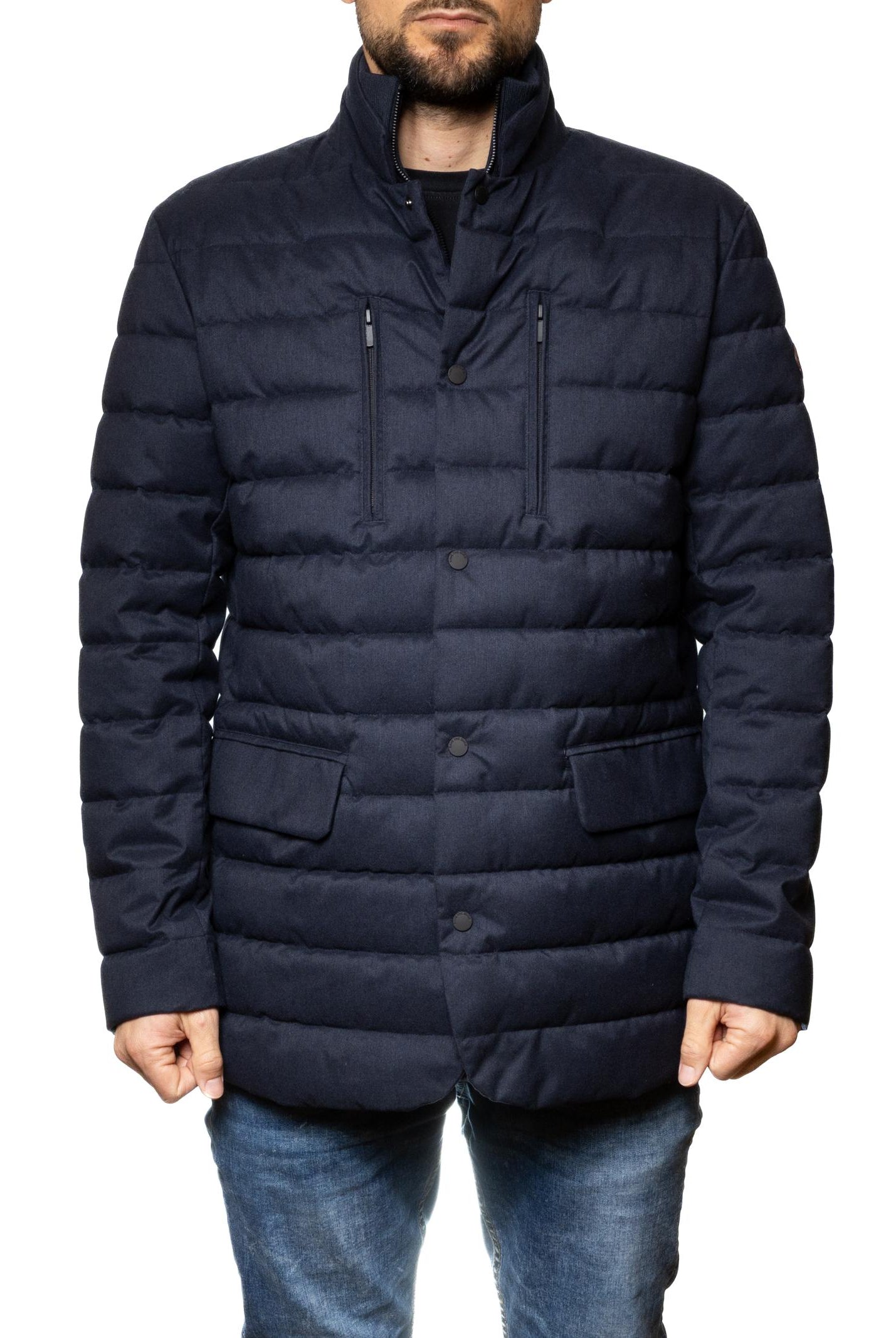 SAVE THE DUCK giubbino felipe blu D32409M FELIPE-90033