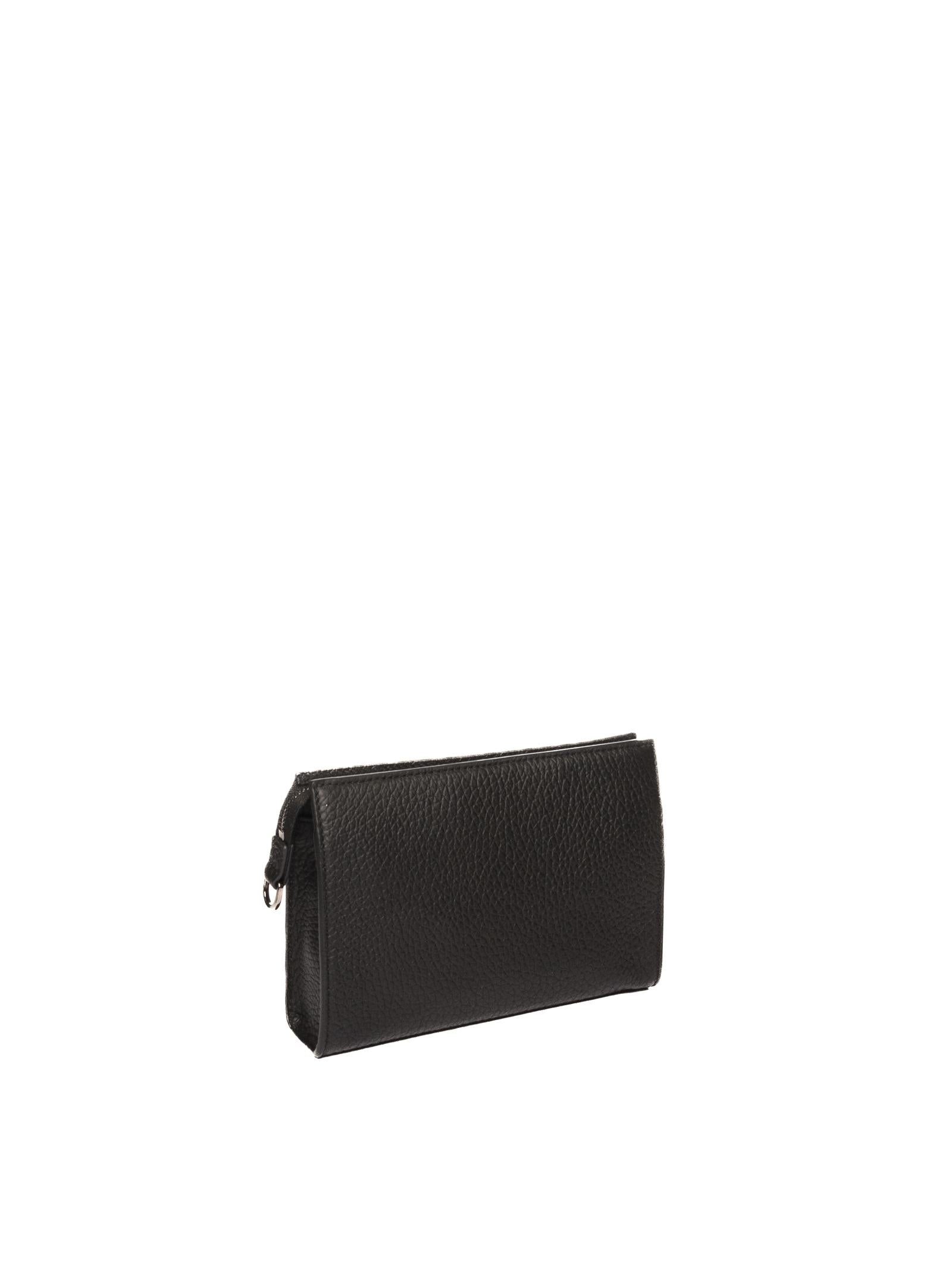 GIANNI CHIARINI borsa a mano pelle nera 18290 GRNCRV-001