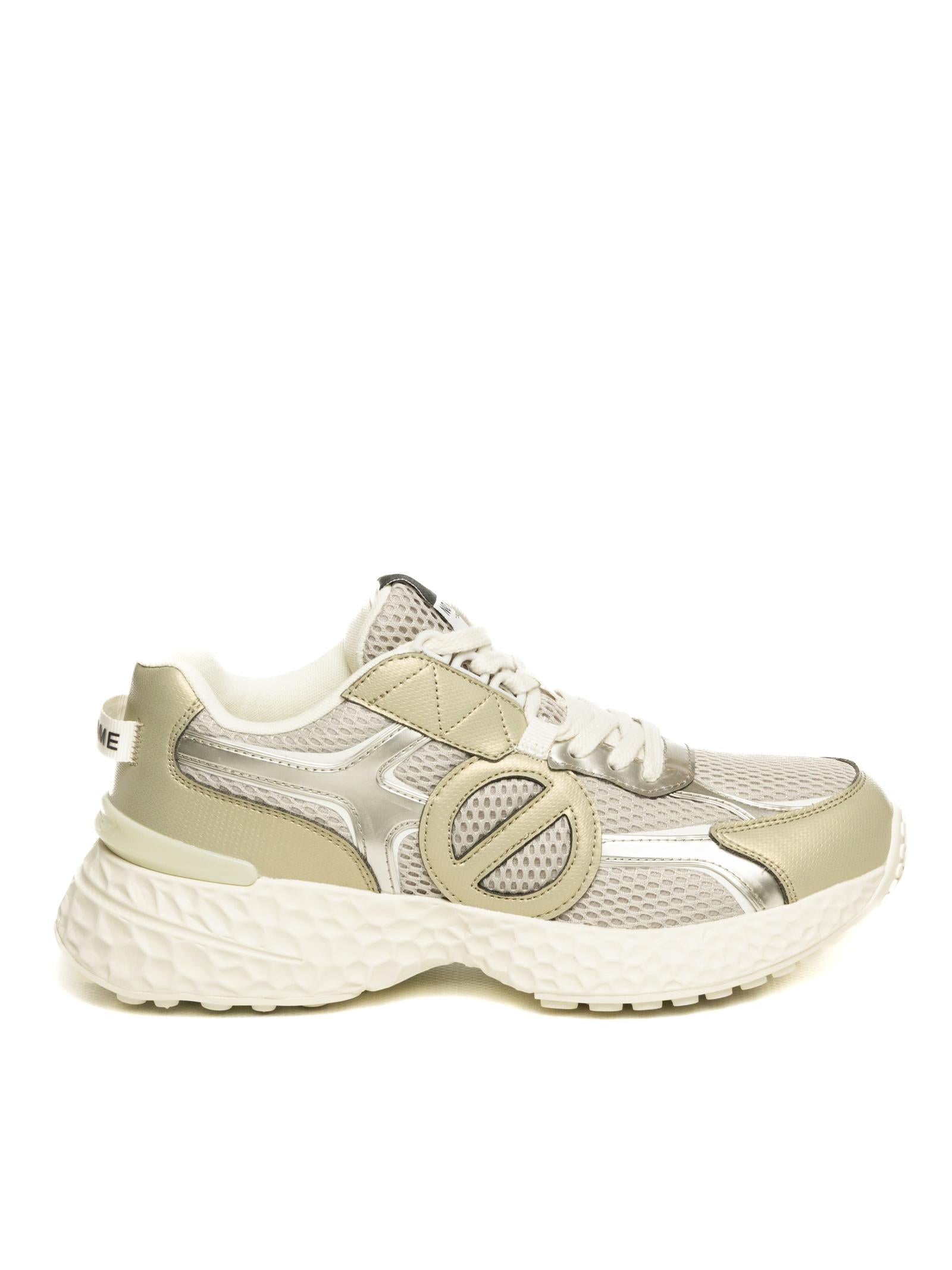 NO NAME Sneaker carter 2.0 crema/oro CARTER2.0 U MESH-CREA/GRAY/GOL