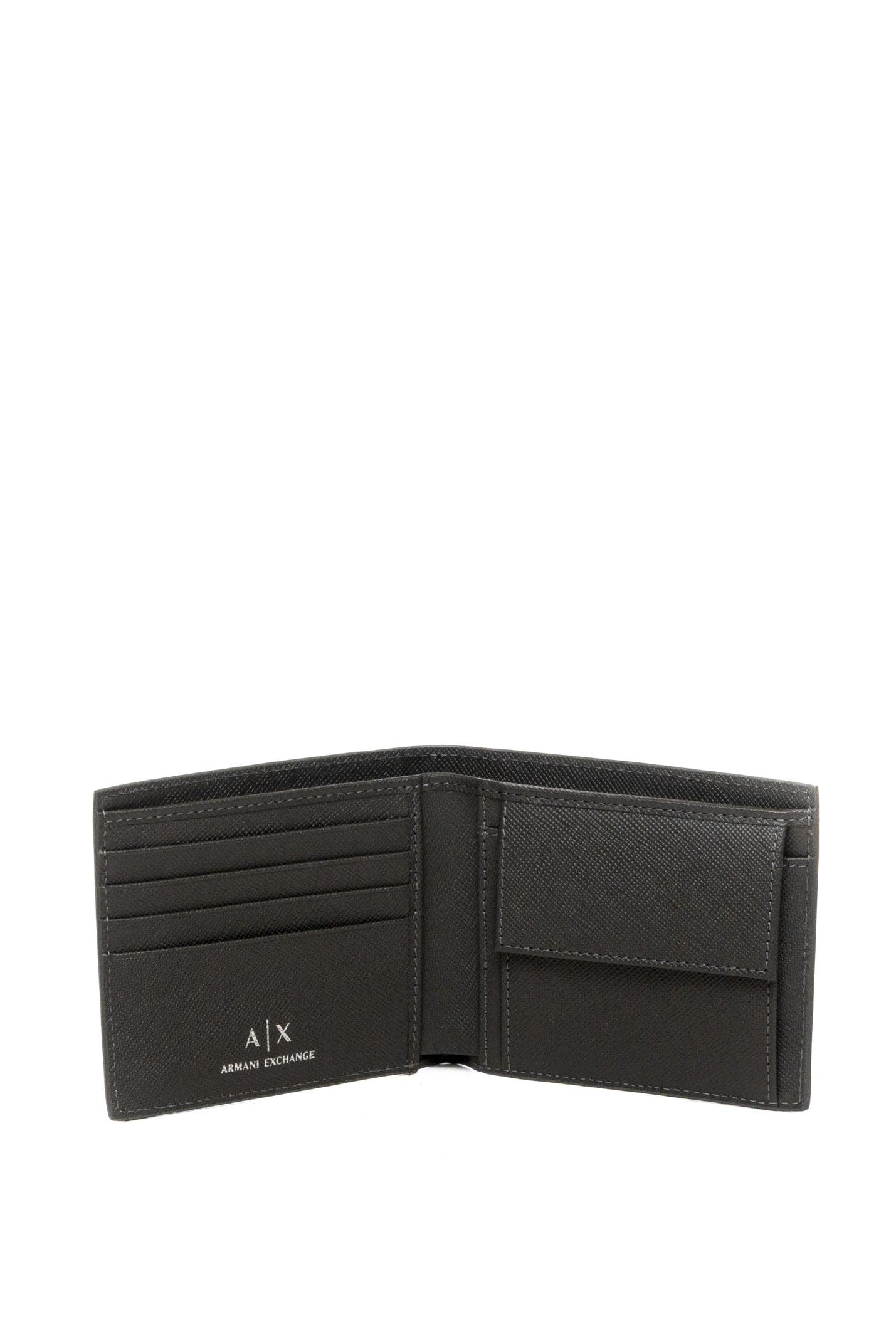 ARMANI EXCHANGE portafoglio logo marrone XM000167 AS12702-U8144