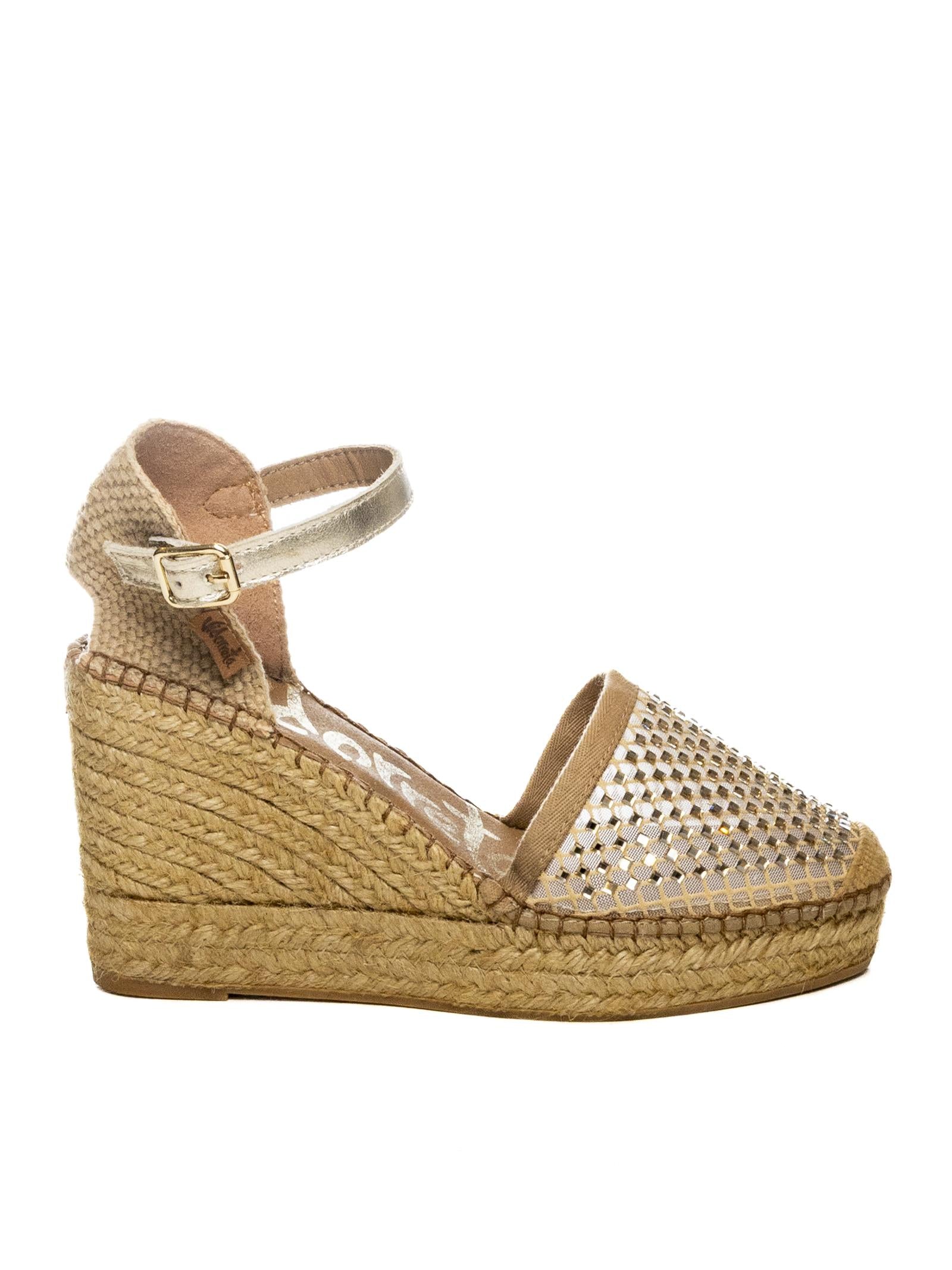 VIDORRETA espadrilles rejilla cristal crudo 122 REJILLA CRISTAL-CRUDO