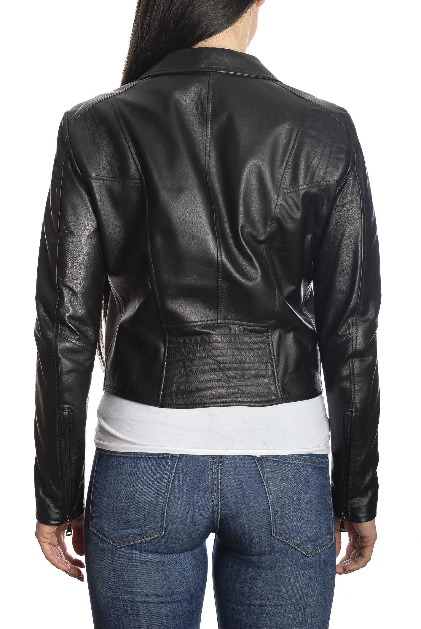 PK BY PASKAL giubbino nappa nero 073 NAPPA-NERO