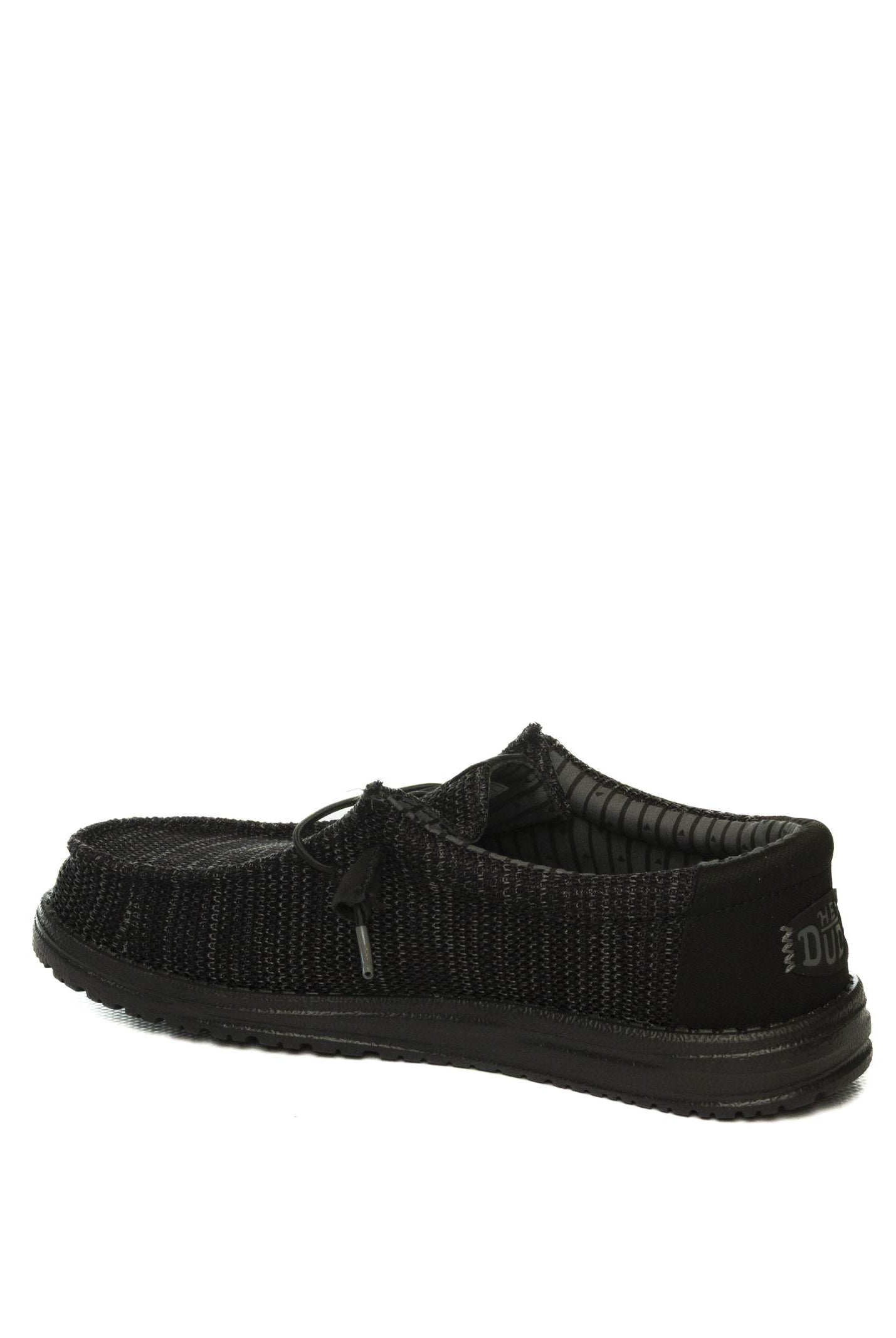 HEY DUDE slip on wally stretch nero 41898 WALLY STRETCH SOX-60