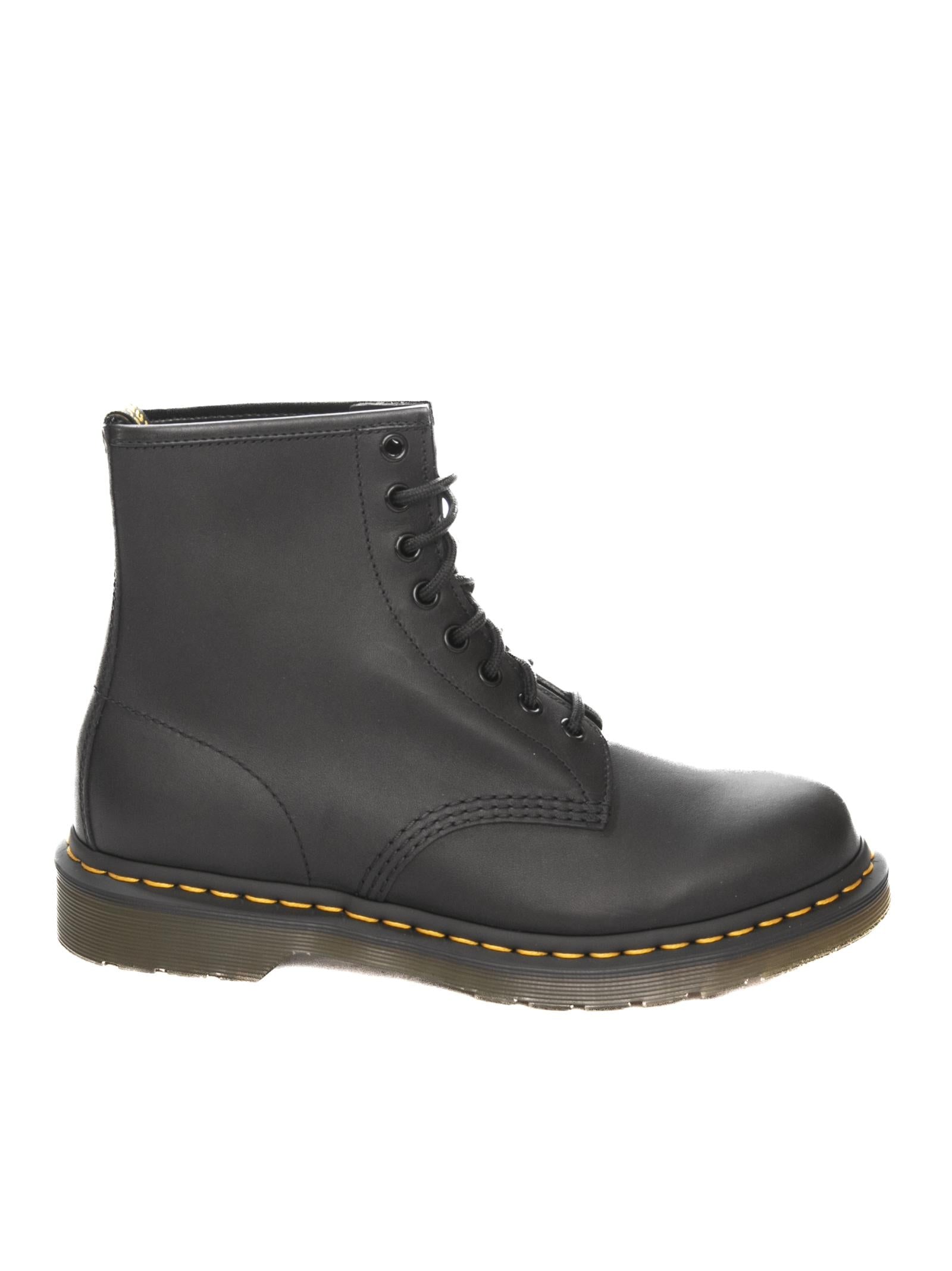 DR. MARTENS Anfibio 1460 greasy nero 1460U GREASY-BLACK