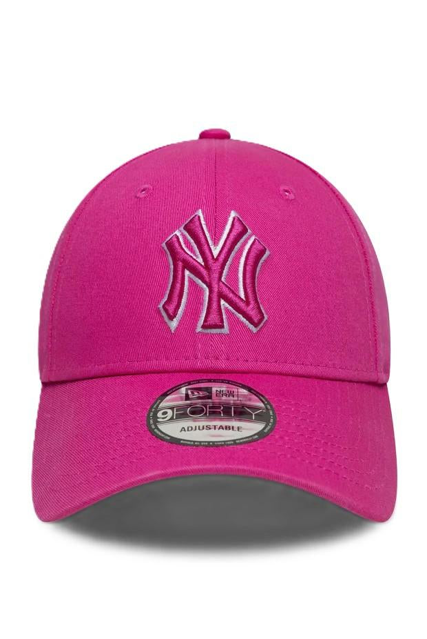 NEW ERA cappello new york yankees fucsia 60856268 TEAM-FUC/WHT