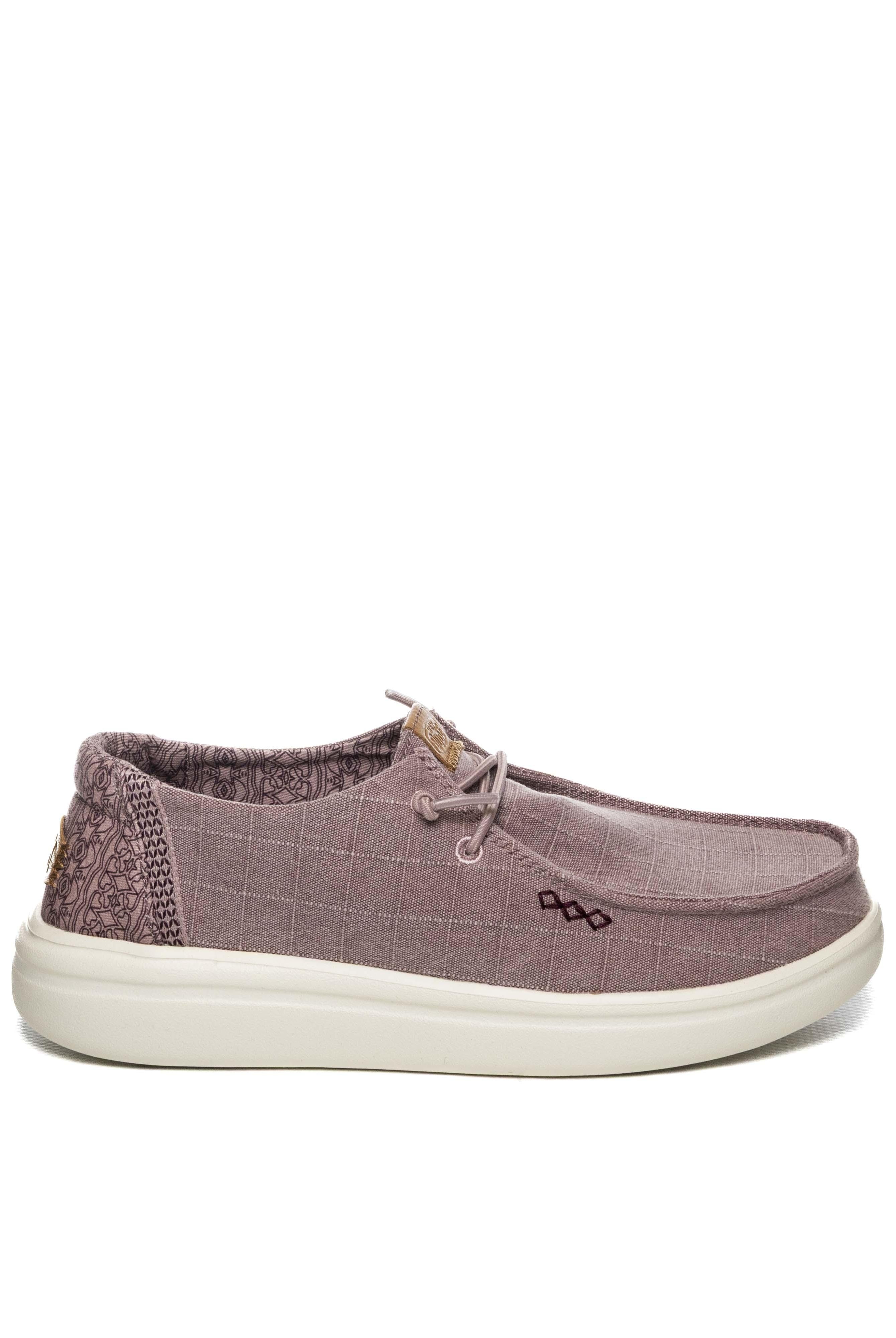 HEY DUDE slipon wendy chambray rosa 45274 WENDY CHAMBRAY-5CG