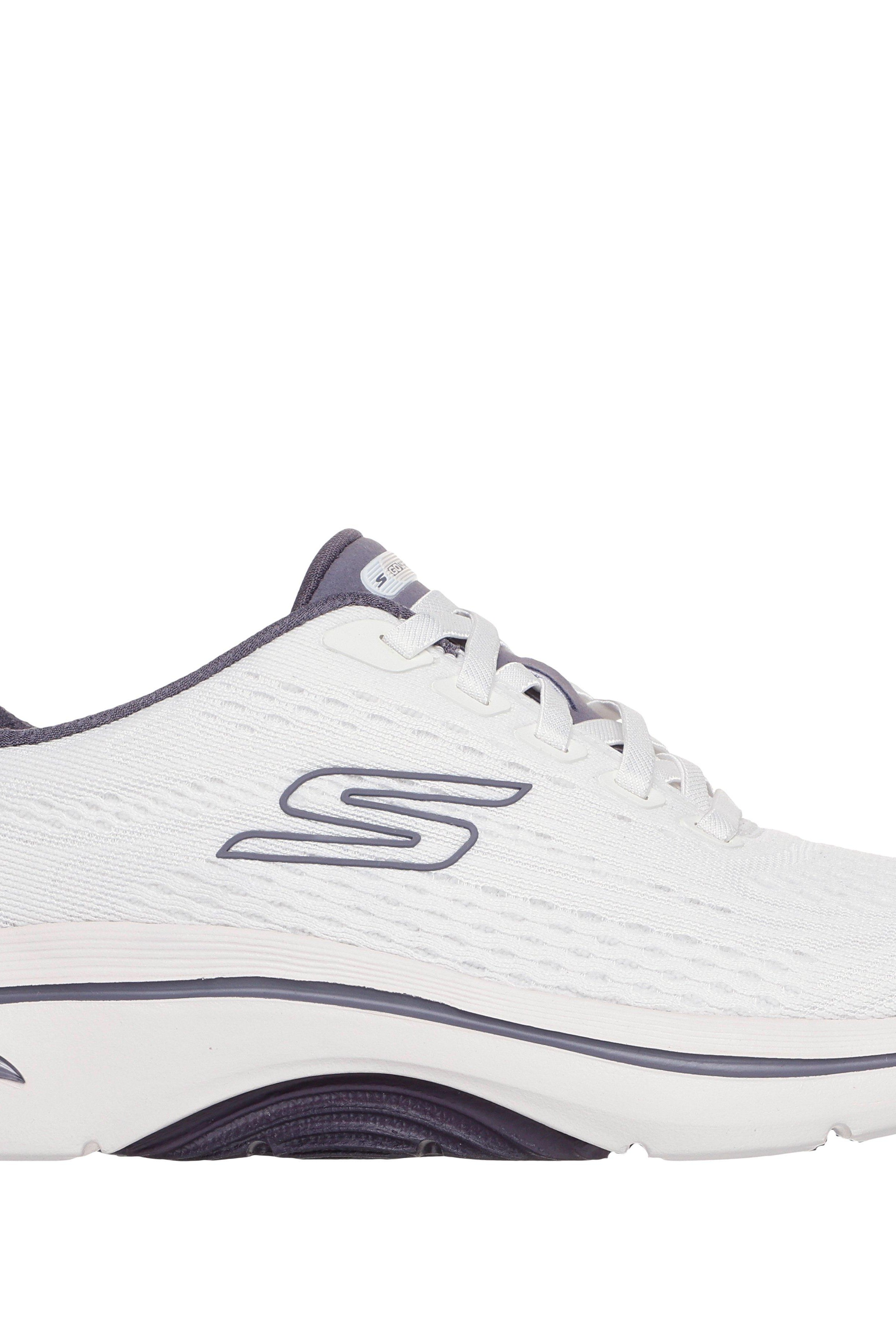 SKECHERS Sneaker go walk slip ins bianco 125342 GO WALK-WPR