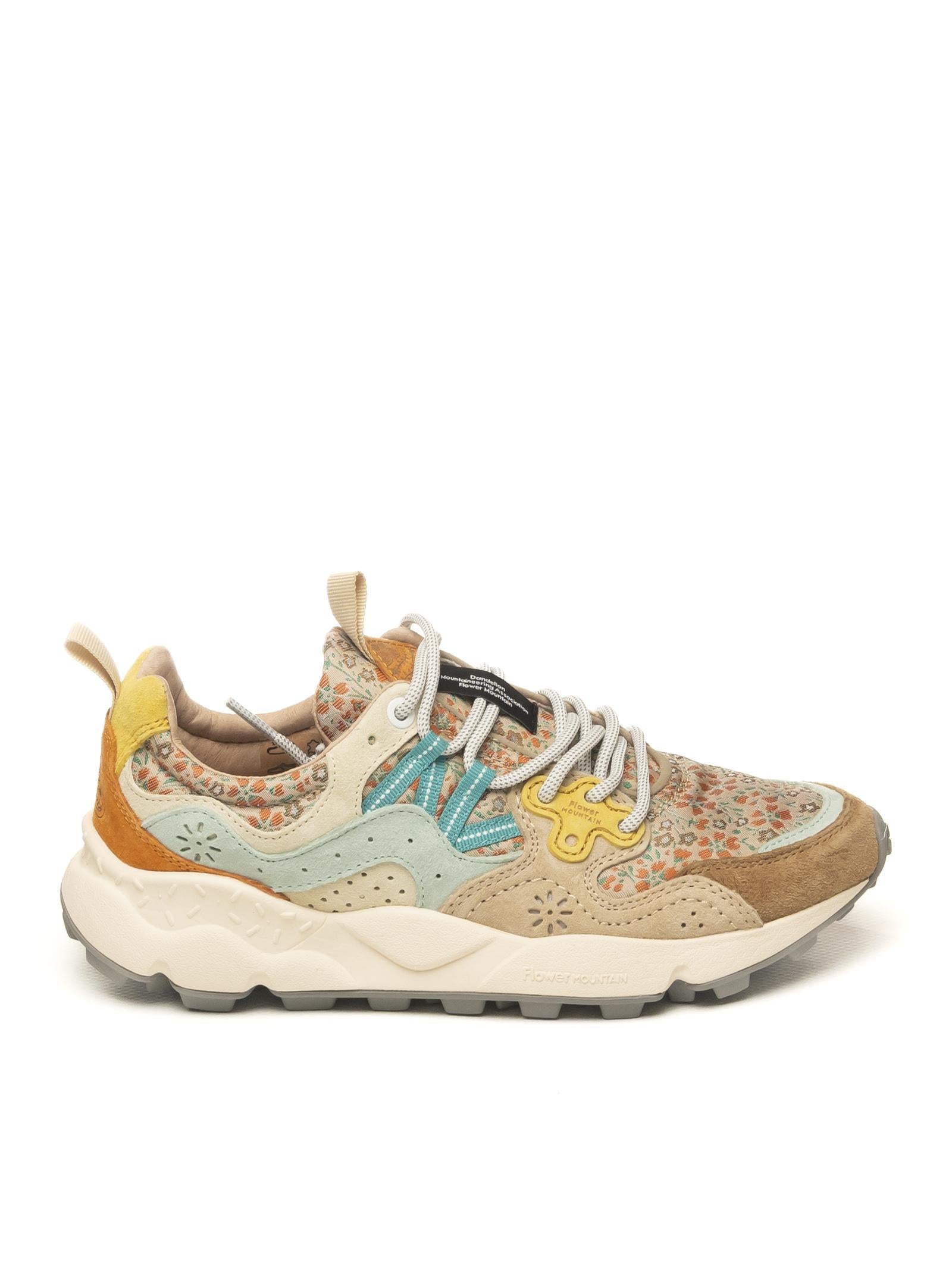 FLOWER MOUNTAIN Sneaker yamano multi 2017817-67 SUE/NYL-1G60