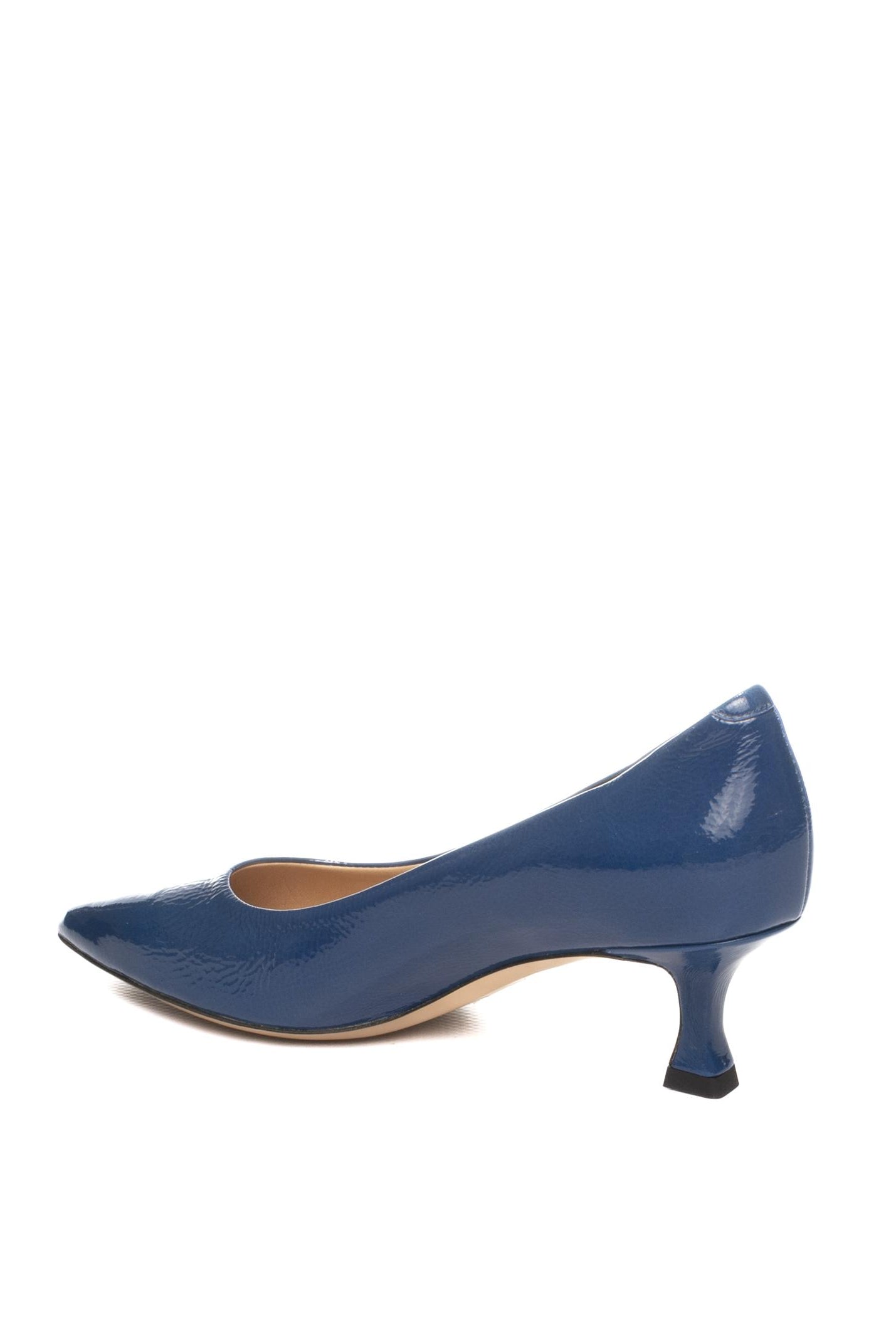 FRANCO RUSSO Décolleté pelle blu 1701S NAPLAK-NAVY