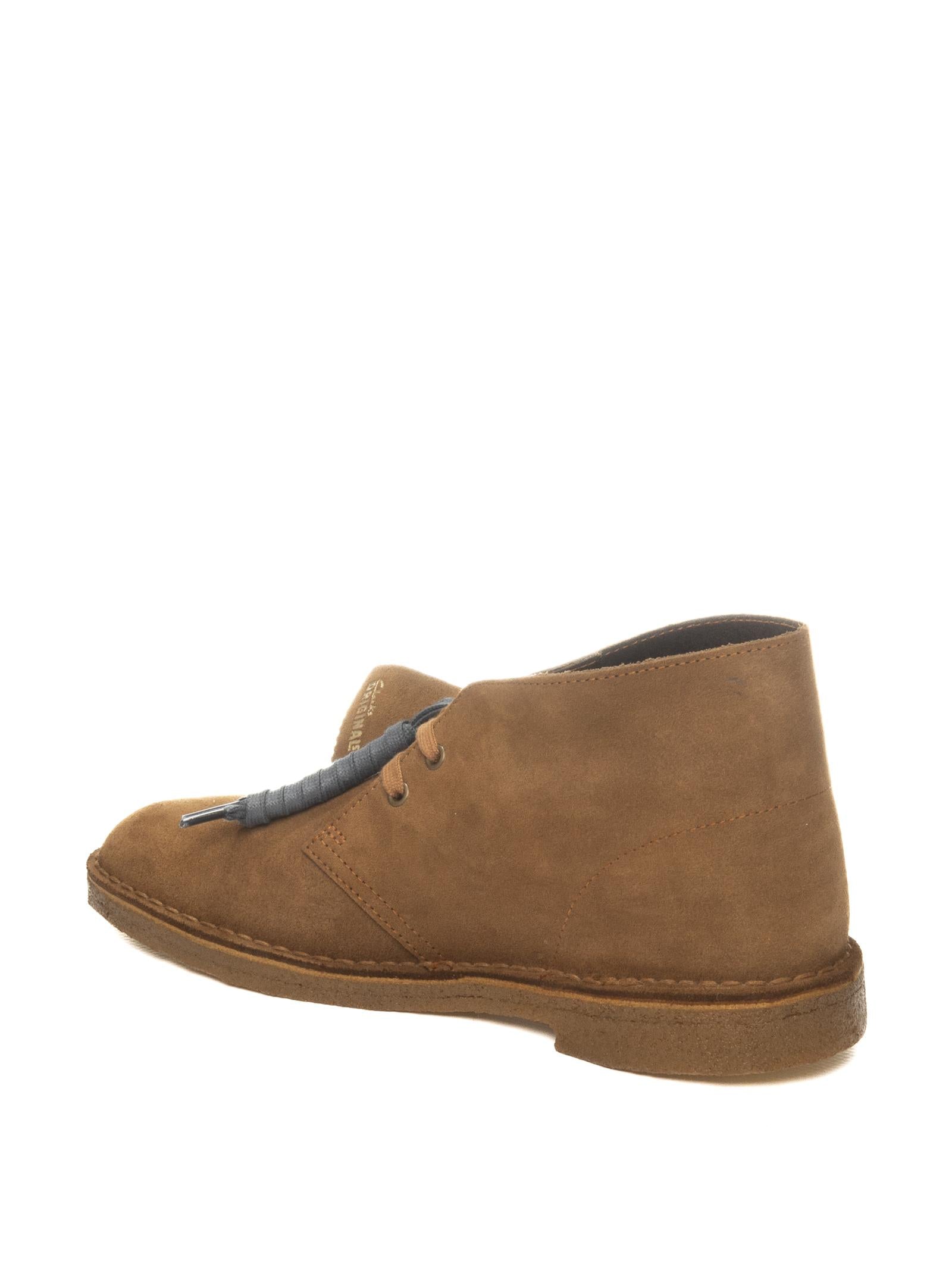 CLARKS ORIGINAL Polacchino desert boot cuoio DESERT-BOOT CAM-COLA