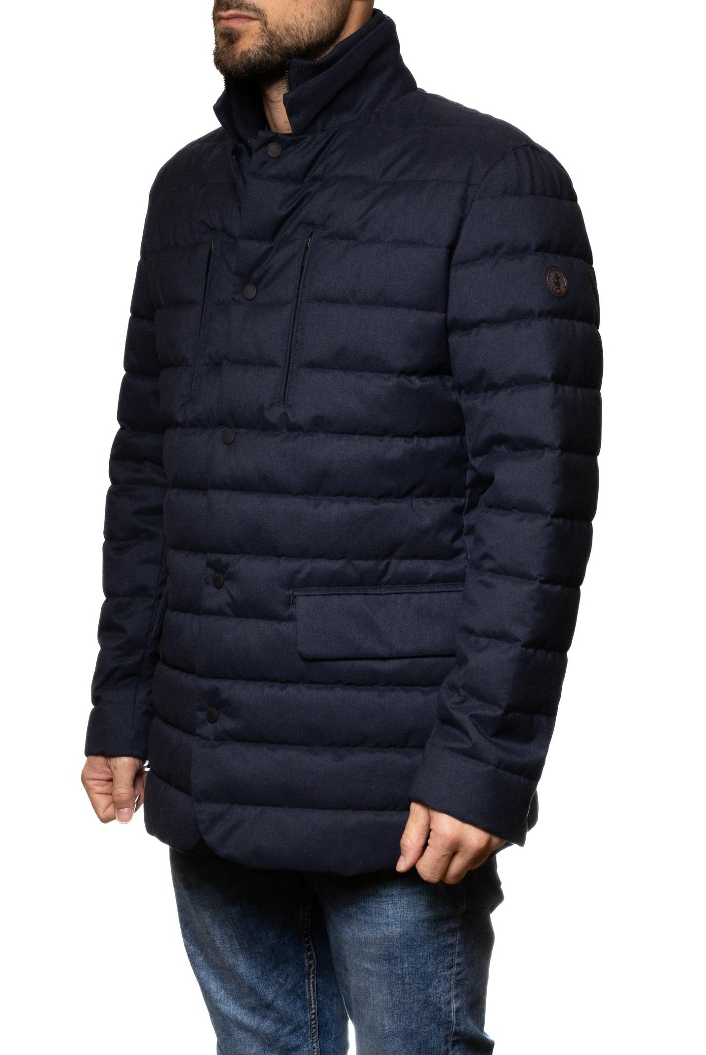 SAVE THE DUCK giubbino felipe blu D32409M FELIPE-90033