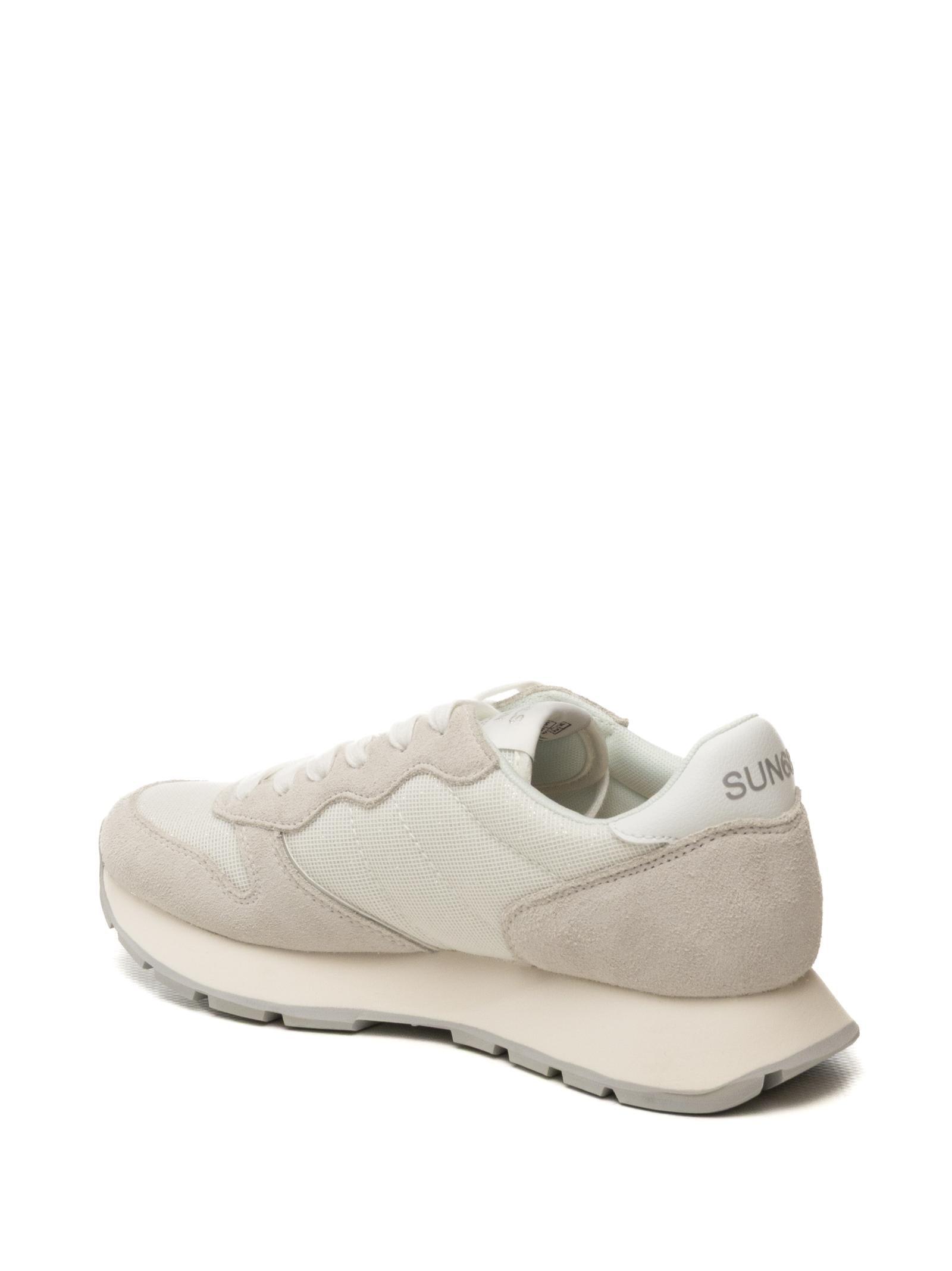 SUN 68 Sneaker ally glitter bianco Z36203 ALLYGLITTER-01