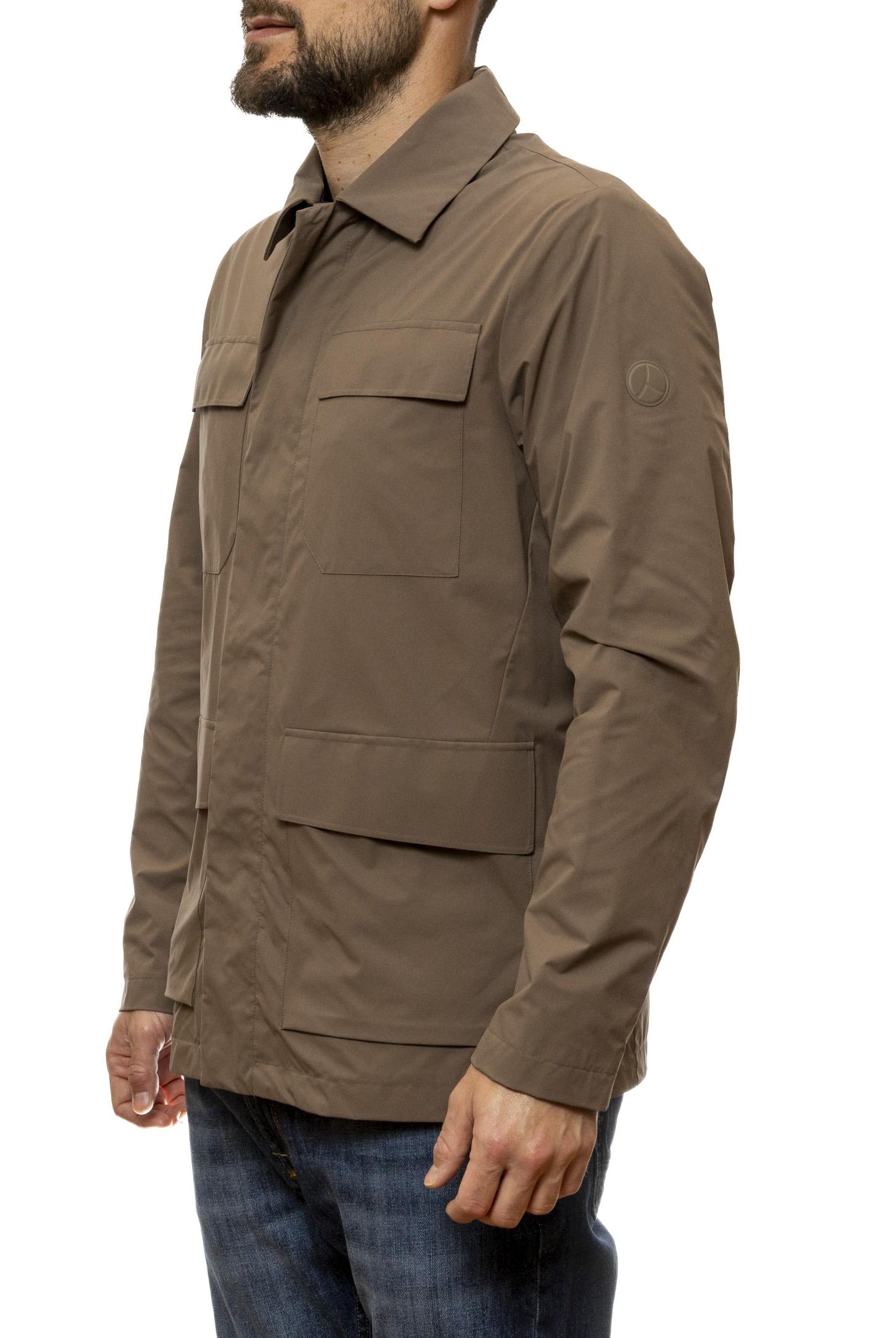 PEOPLE OF SHIBUYA giubbino softshell marrone KASUGAI PM931-260