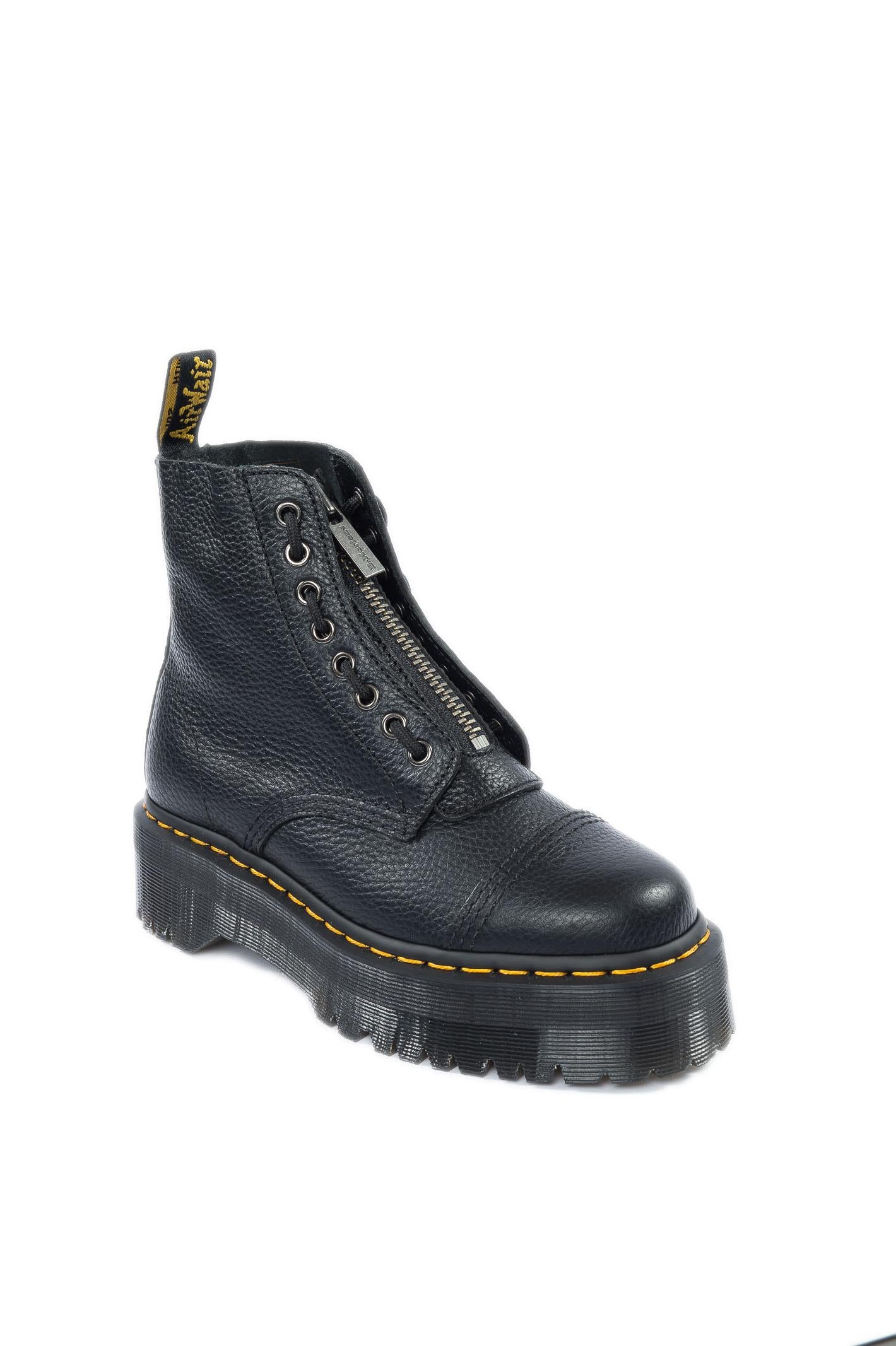 DR. MARTENS anfibio Sinclair nero<BR/> SINCLAIR NAPPA-BLACK