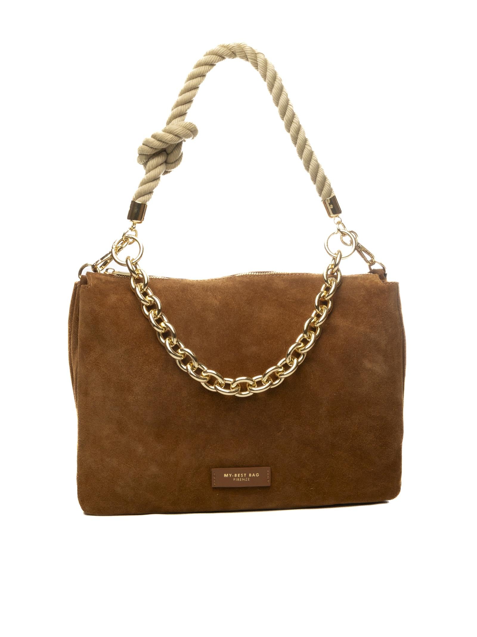 MY-BEST BAG borsa a spalla reflex marrone scuro 2028 REFLEX-CUOIO SCURO