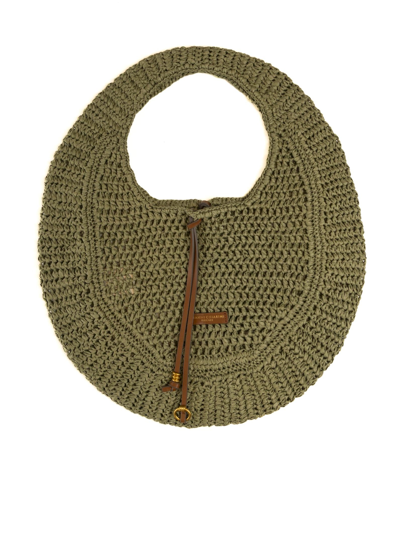 GIANNI CHIARINI borsa a spalla nefeli verde 11954 NEFELI-11730