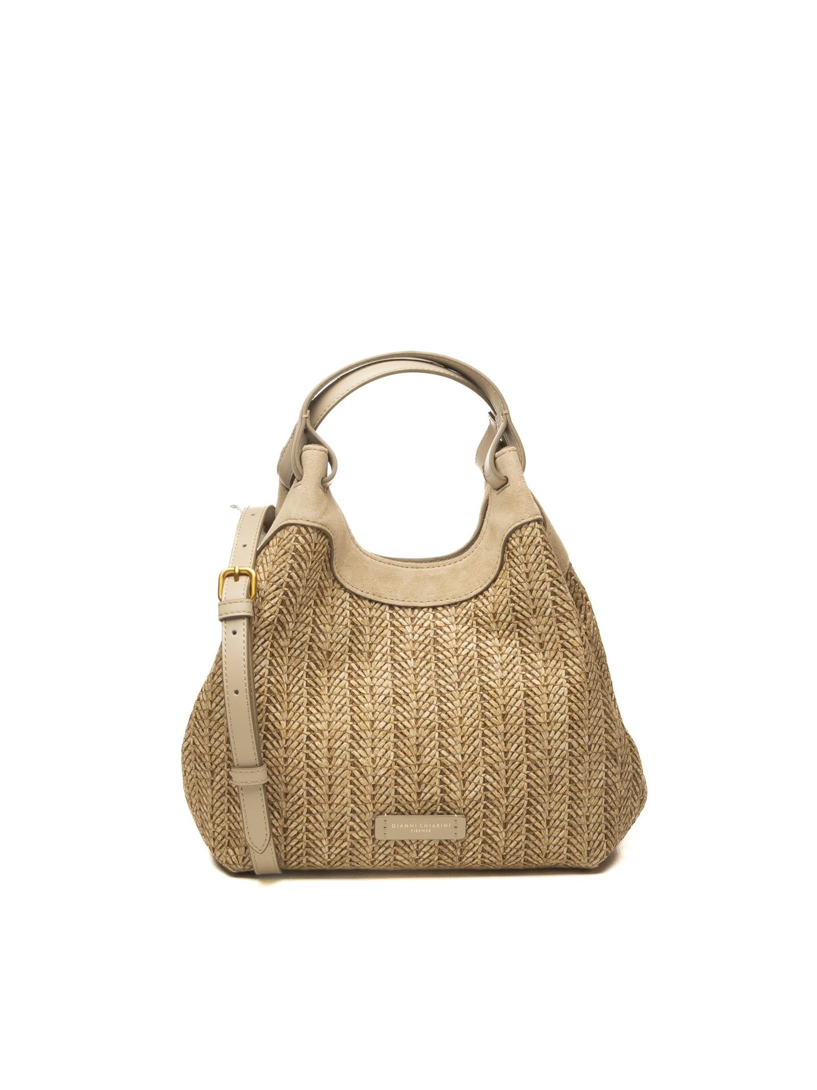 GIANNI CHIARINI borsa a mano dua beige 12339 DUA-211